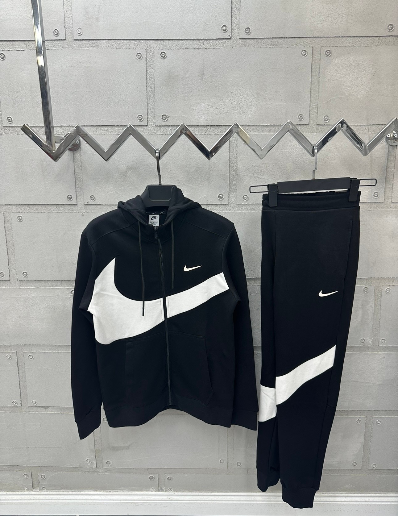 Swoosh Premium Siyah Eşofman Takımı 