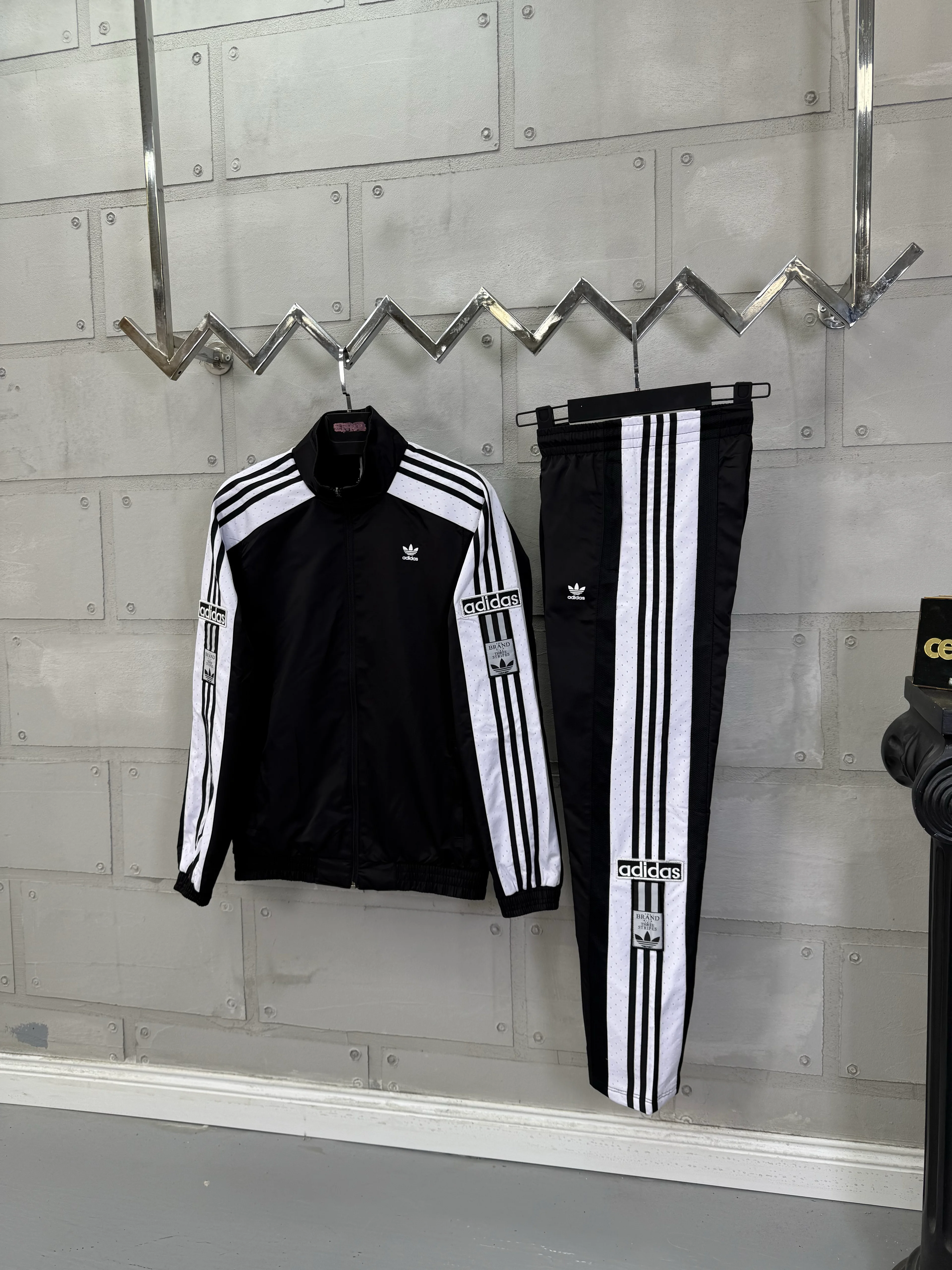 Ads Vintage Eşofman Takım Siyah