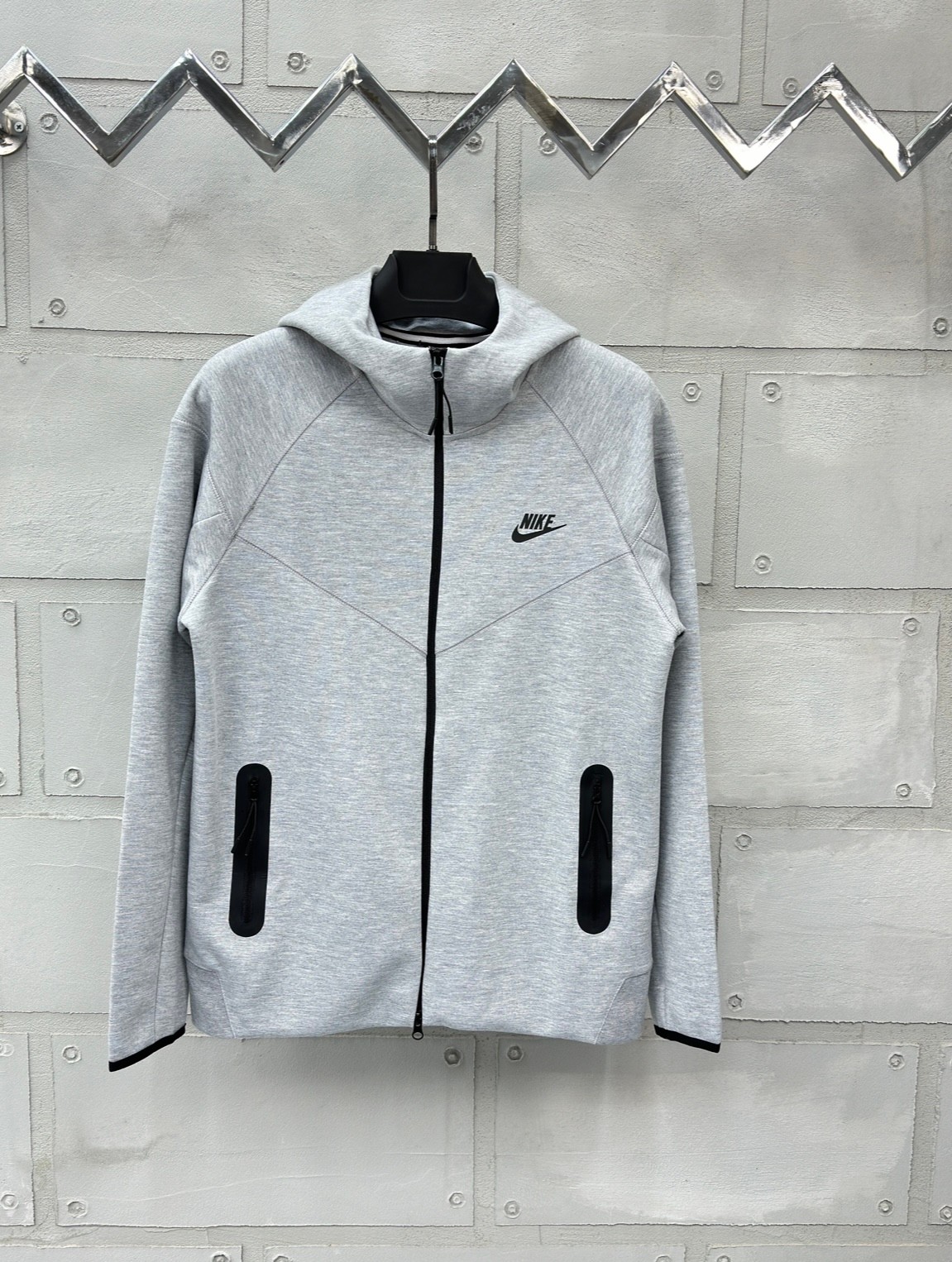 Yeni Sezon Tech Fleece Gri Üst 