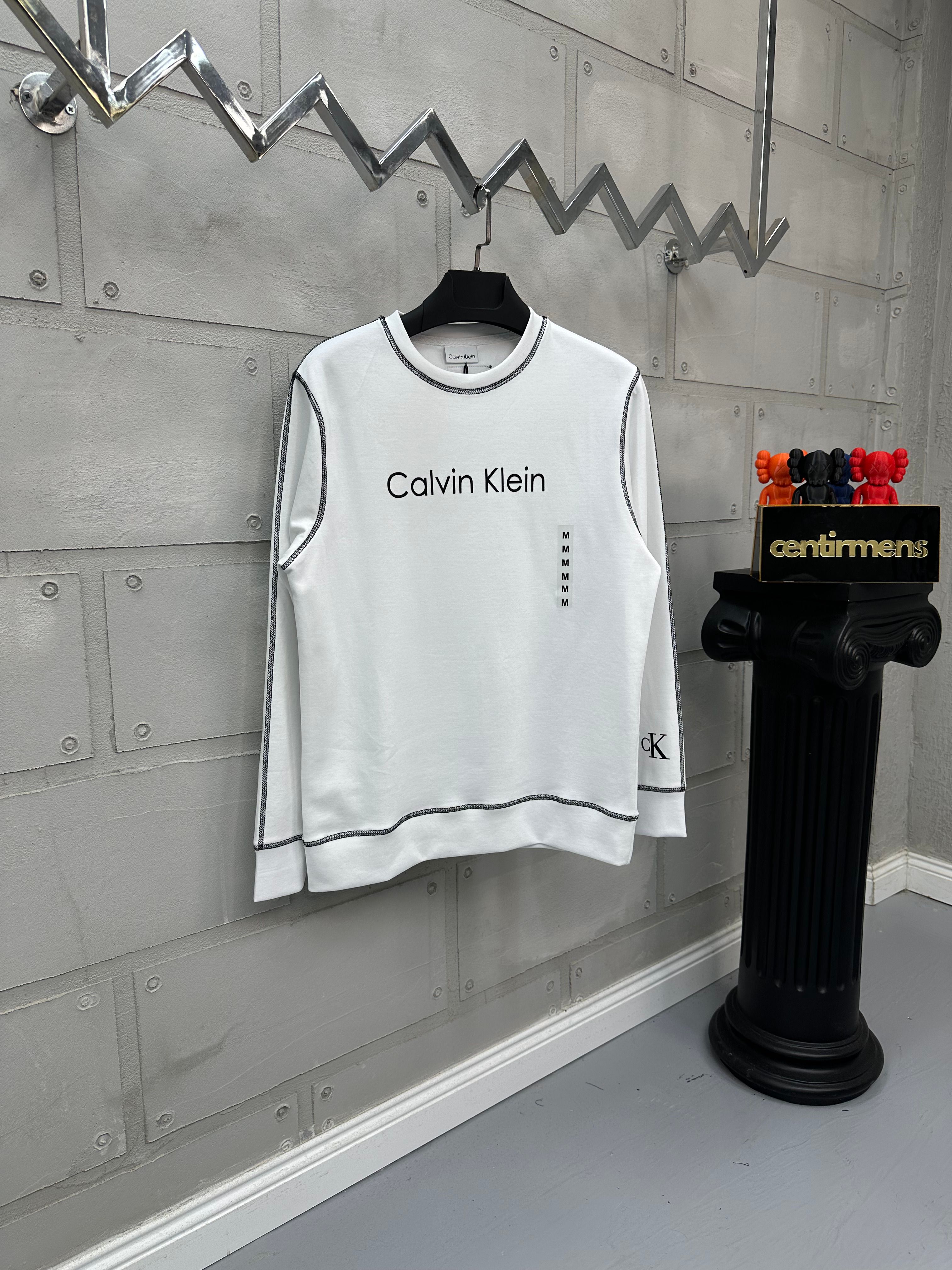 Calvin Klein Beyaz New Sezon 