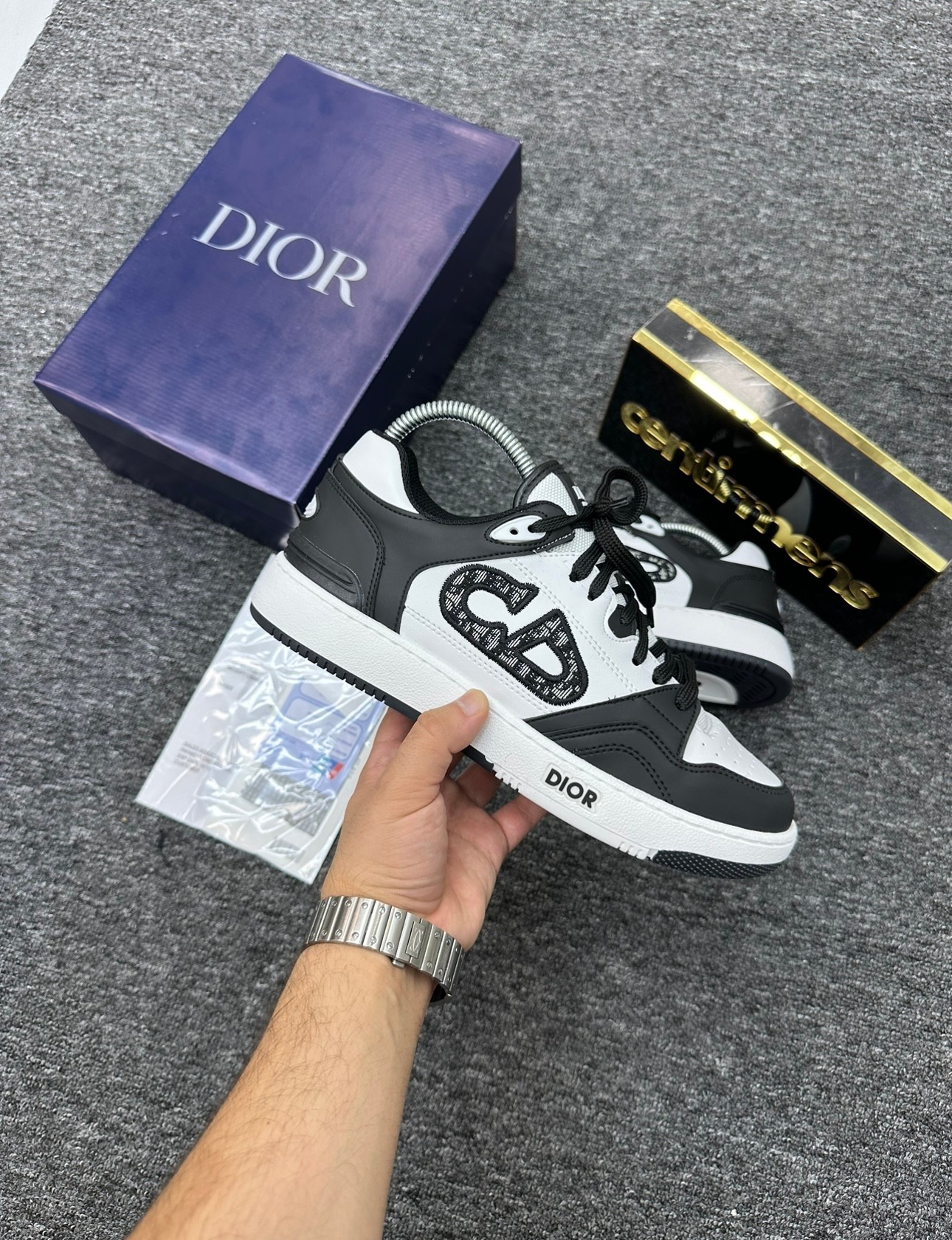 Dior Sport Siyah Beyaz Ayakkabı