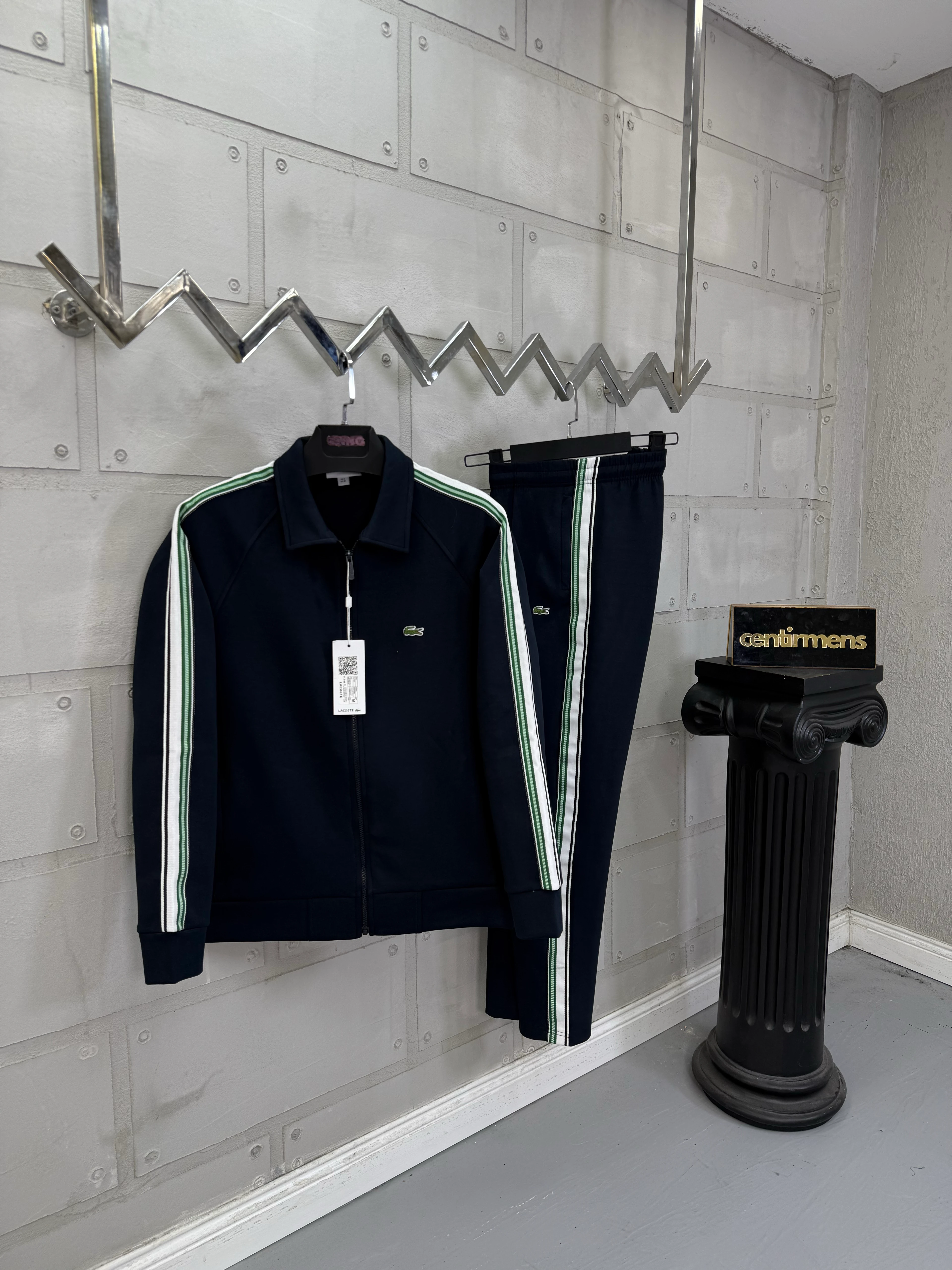 LCST Biye Şeritli Eşofman Takım Lacivert