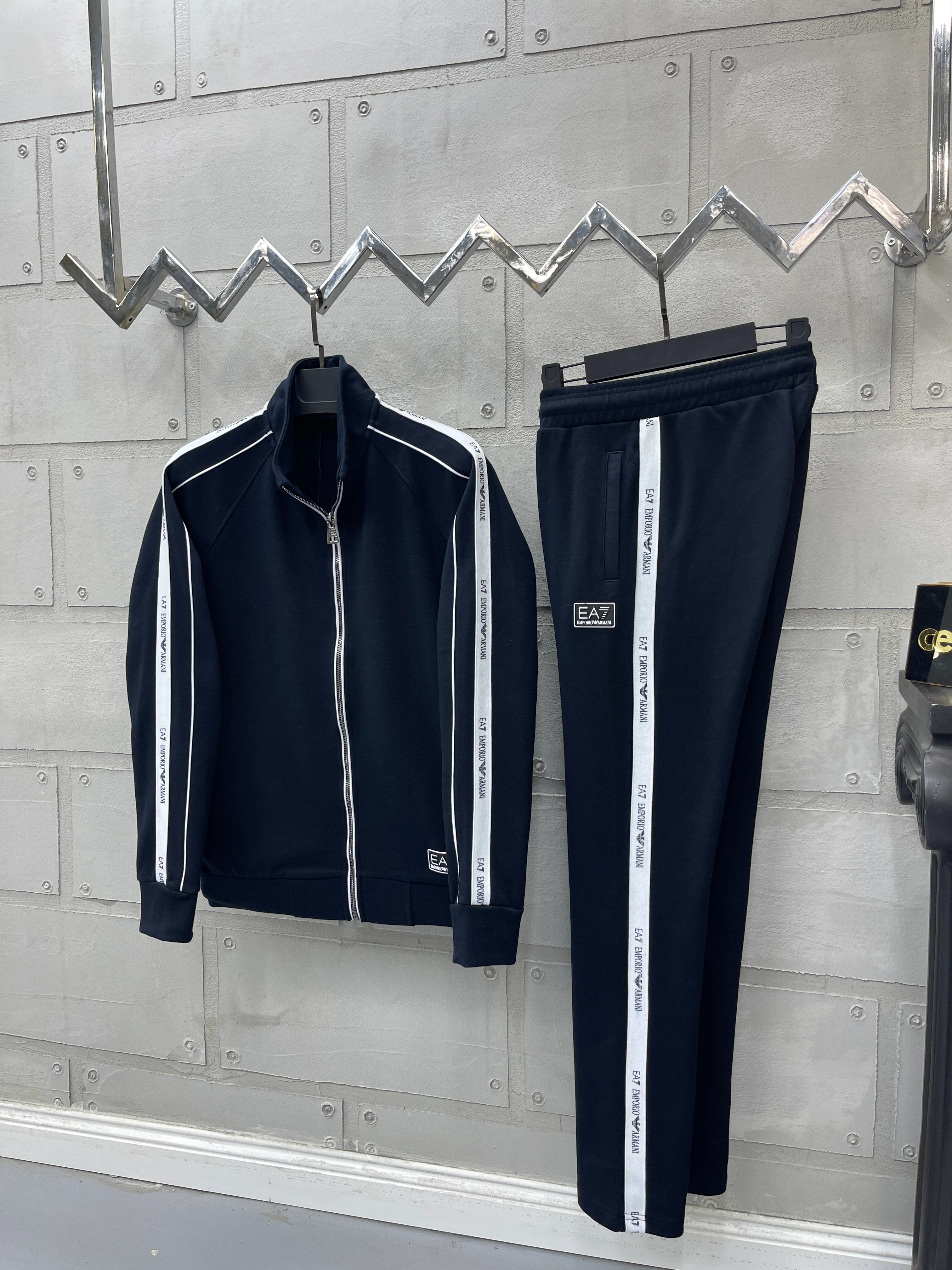 EA Double Face Eşofman Takım Lacivert