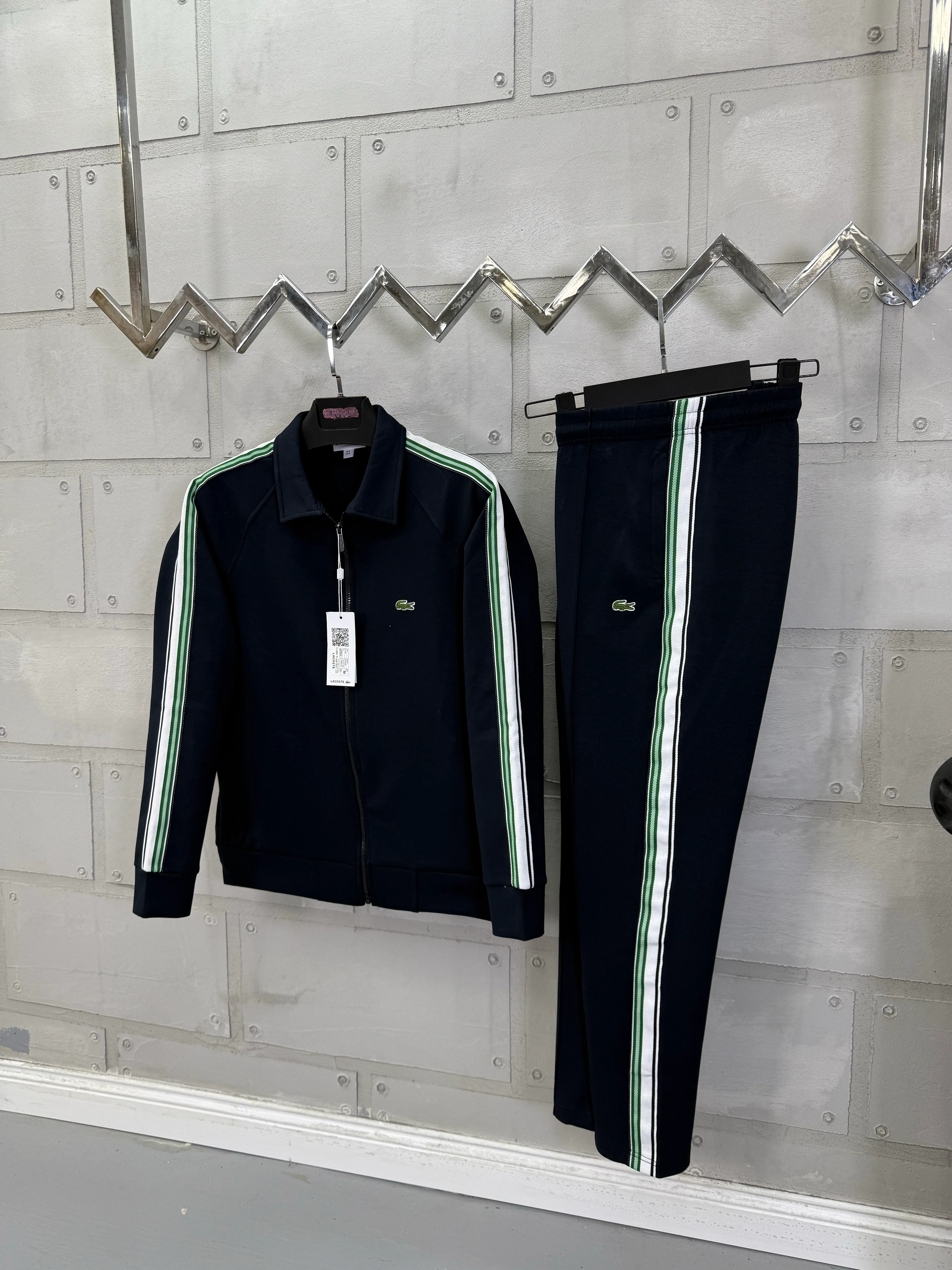 LCST Biye Şeritli Eşofman Takım Lacivert