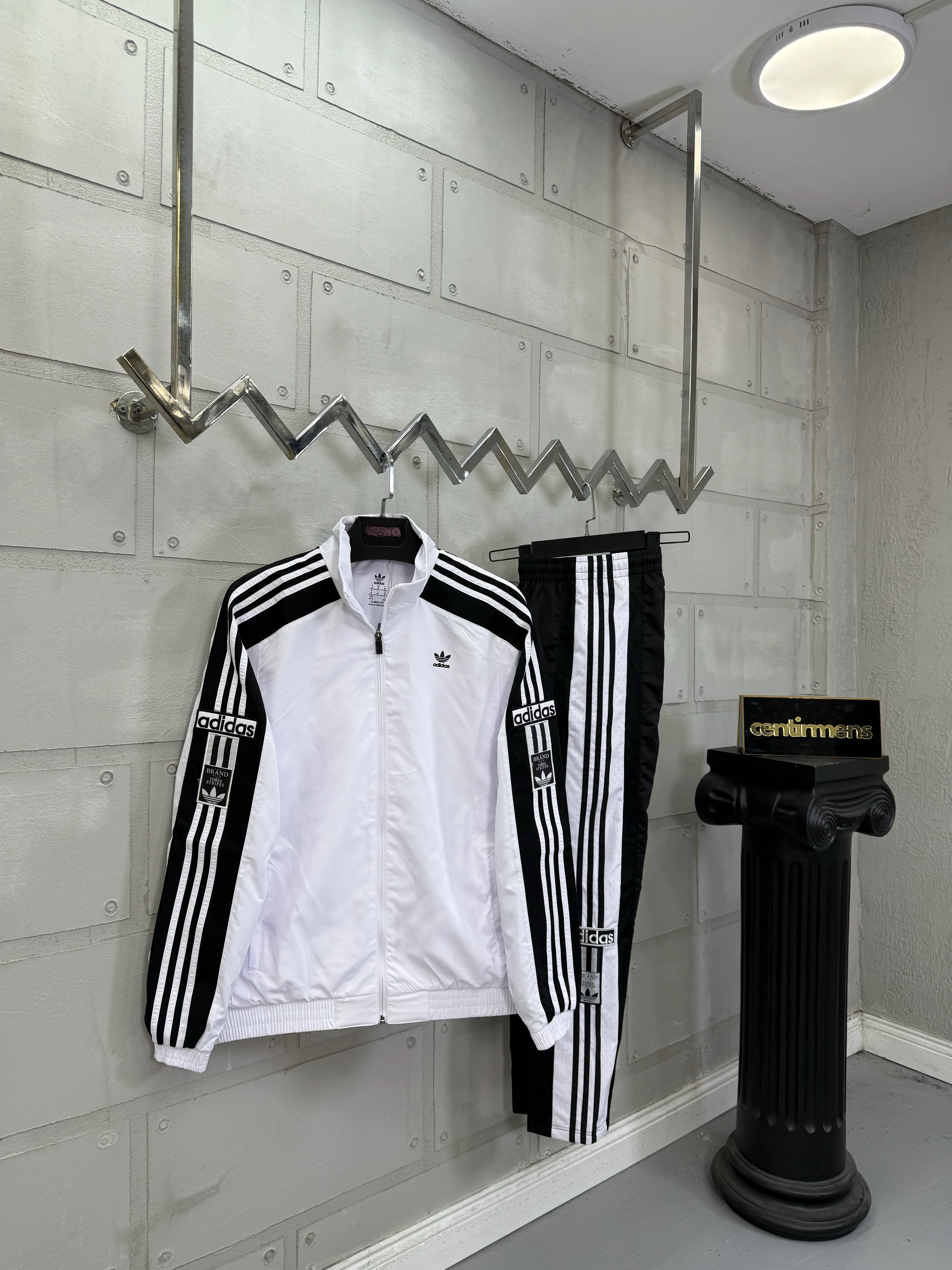 Ads Vintage Eşofman Takım Beyaz 