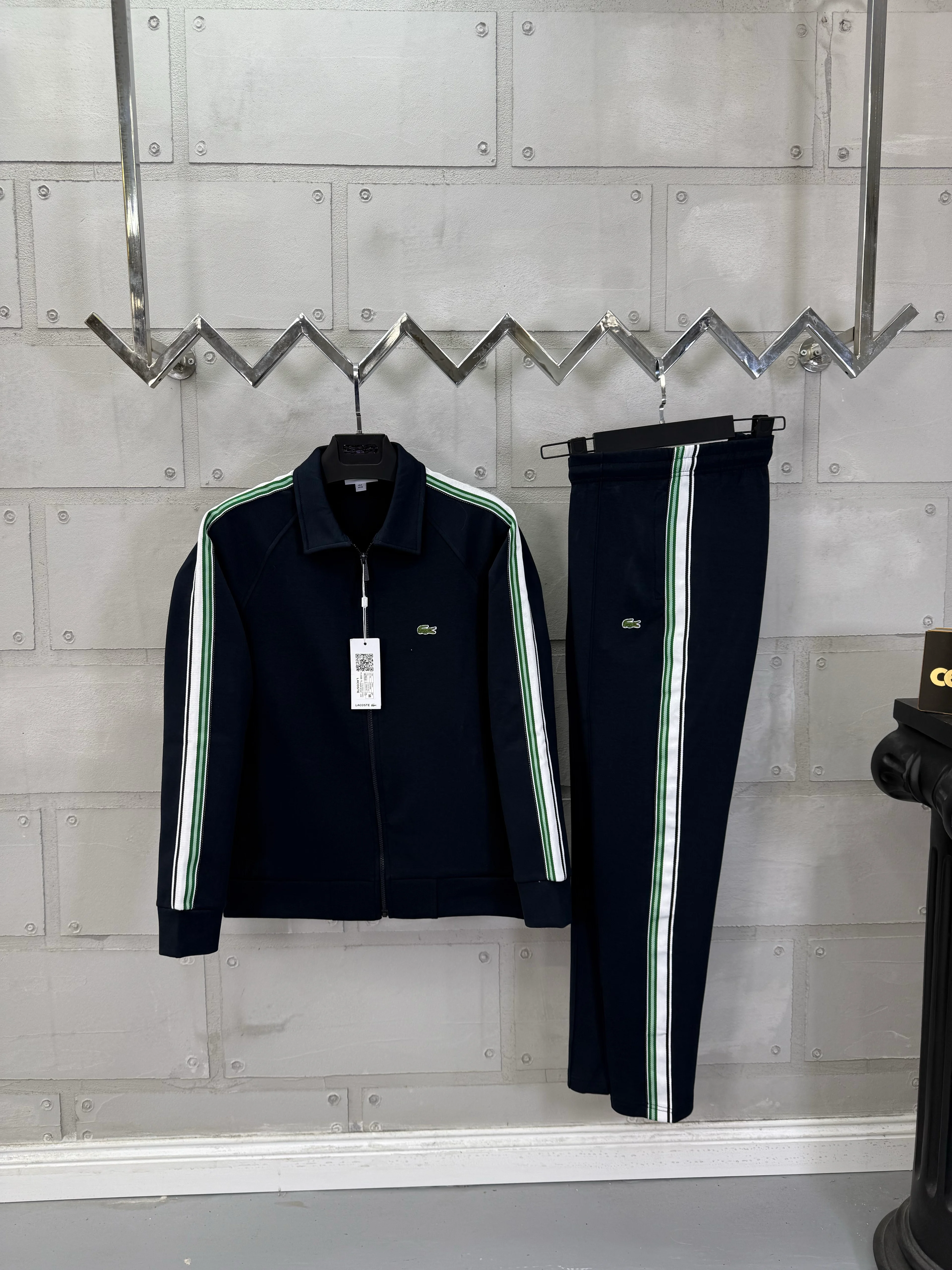 LCST Biye Şeritli Eşofman Takım Lacivert