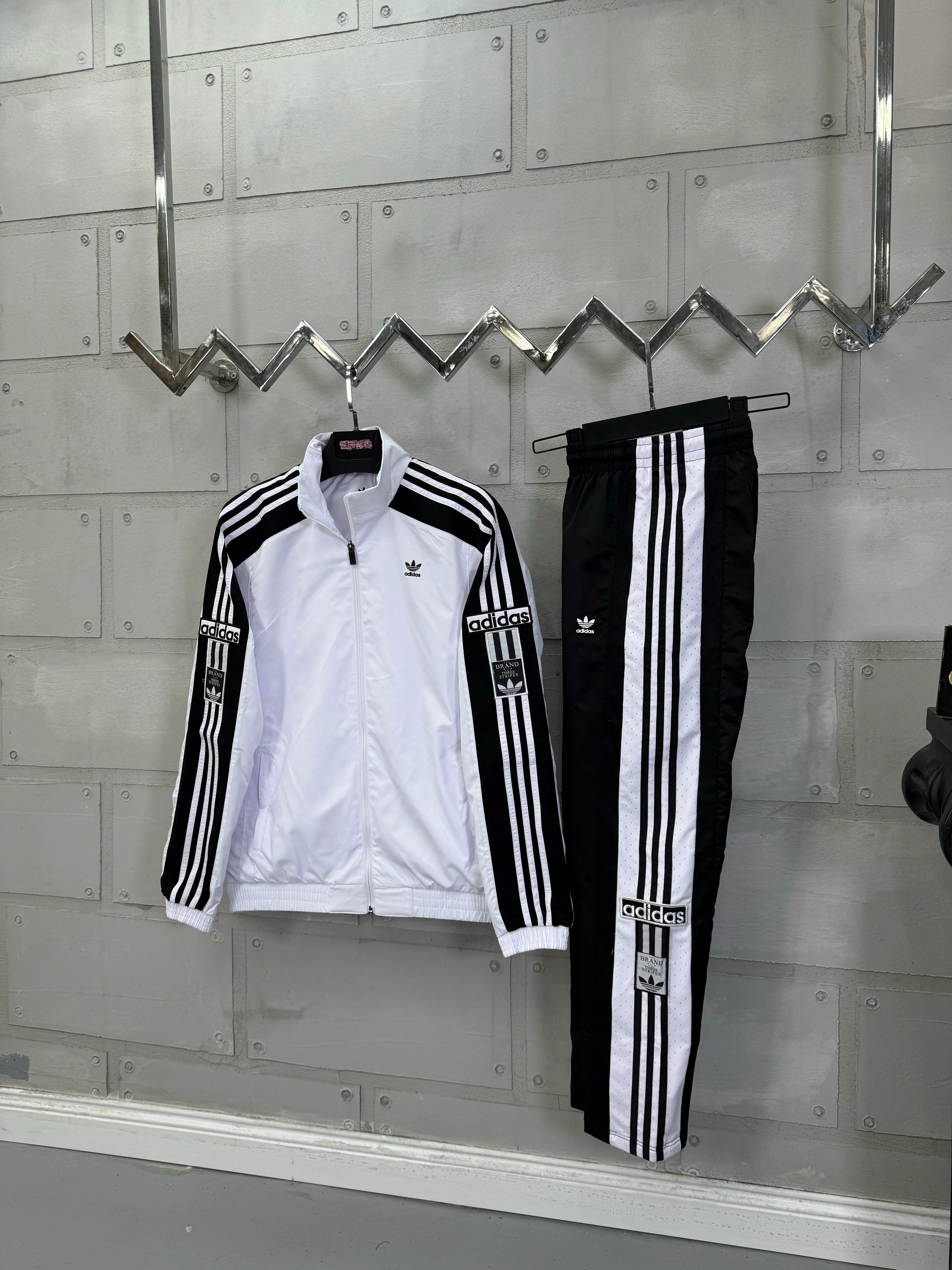 Ads Vintage Eşofman Takım Beyaz 