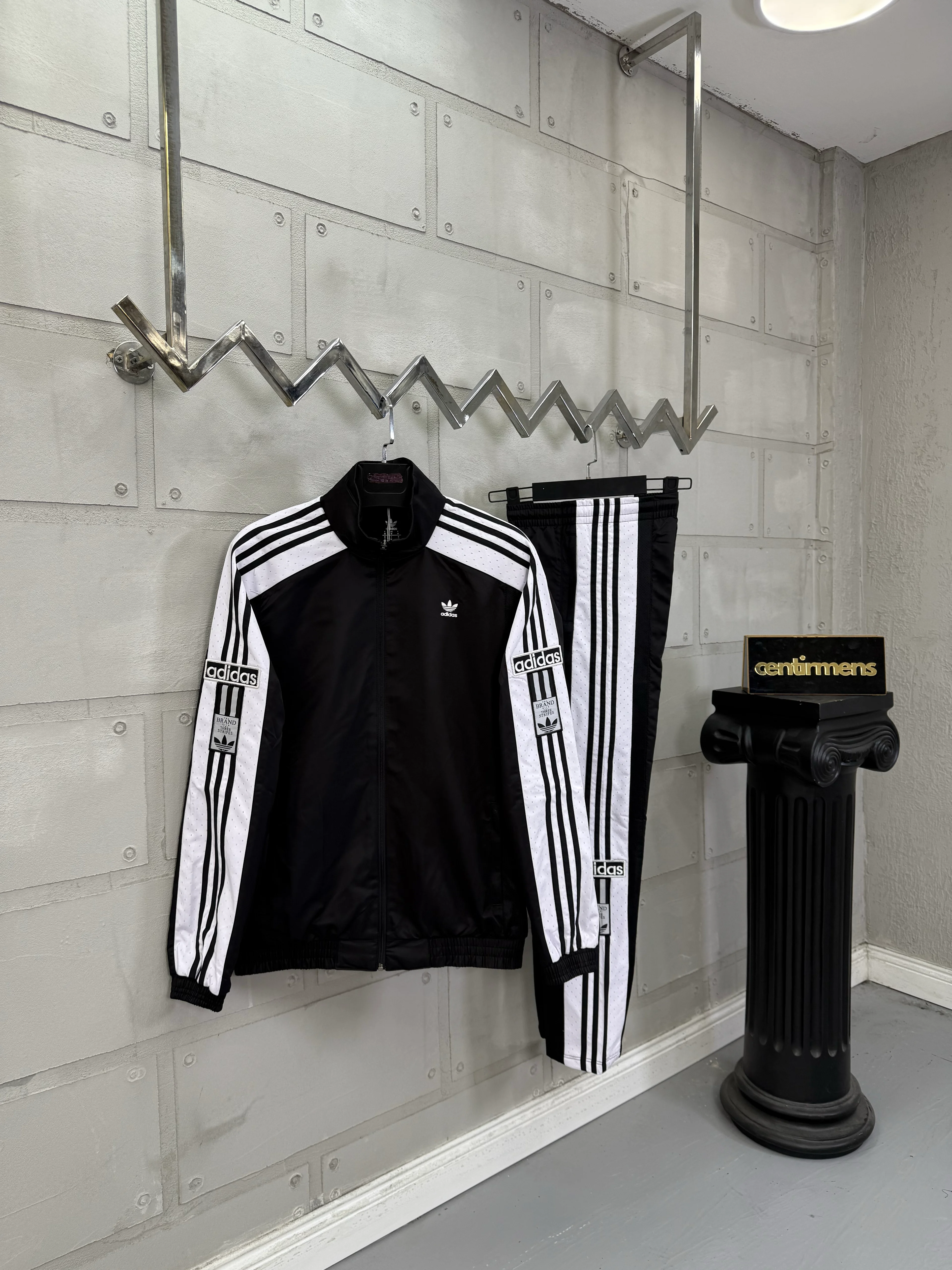 Ads Vintage Eşofman Takım Siyah