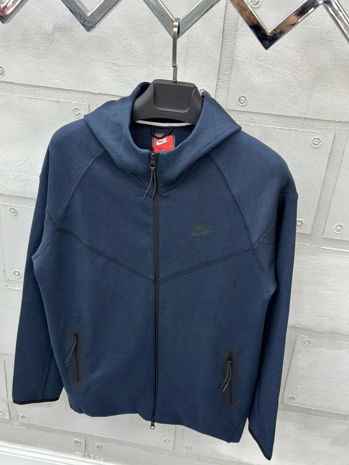 Yeni Sezon Tech Fleece Üst Lacivert 