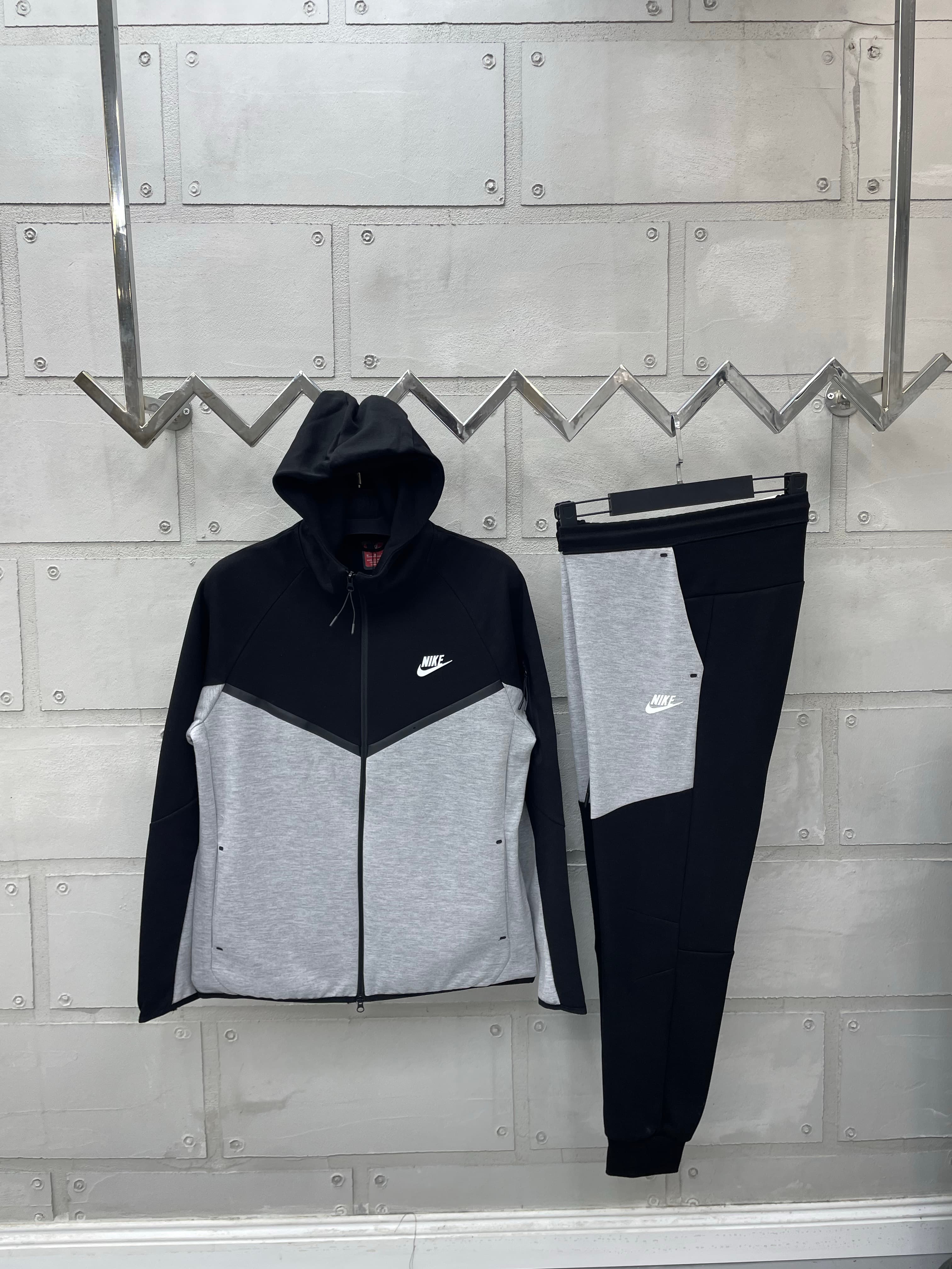 Nk Tech Fleece Eşofman Takım Panda Beyaz