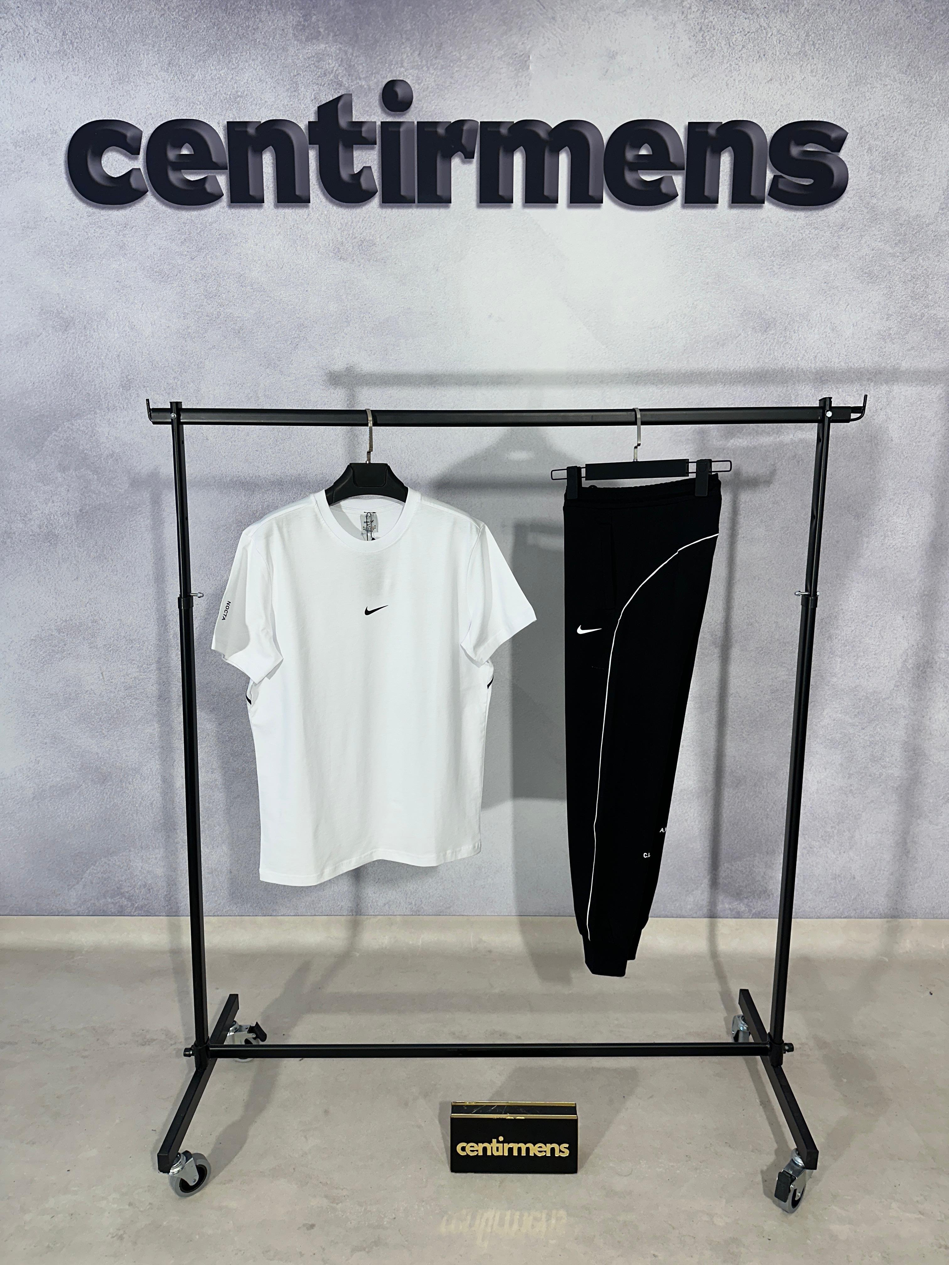 Nocta Tech Fleece Beyaz Tişörtlü Takım