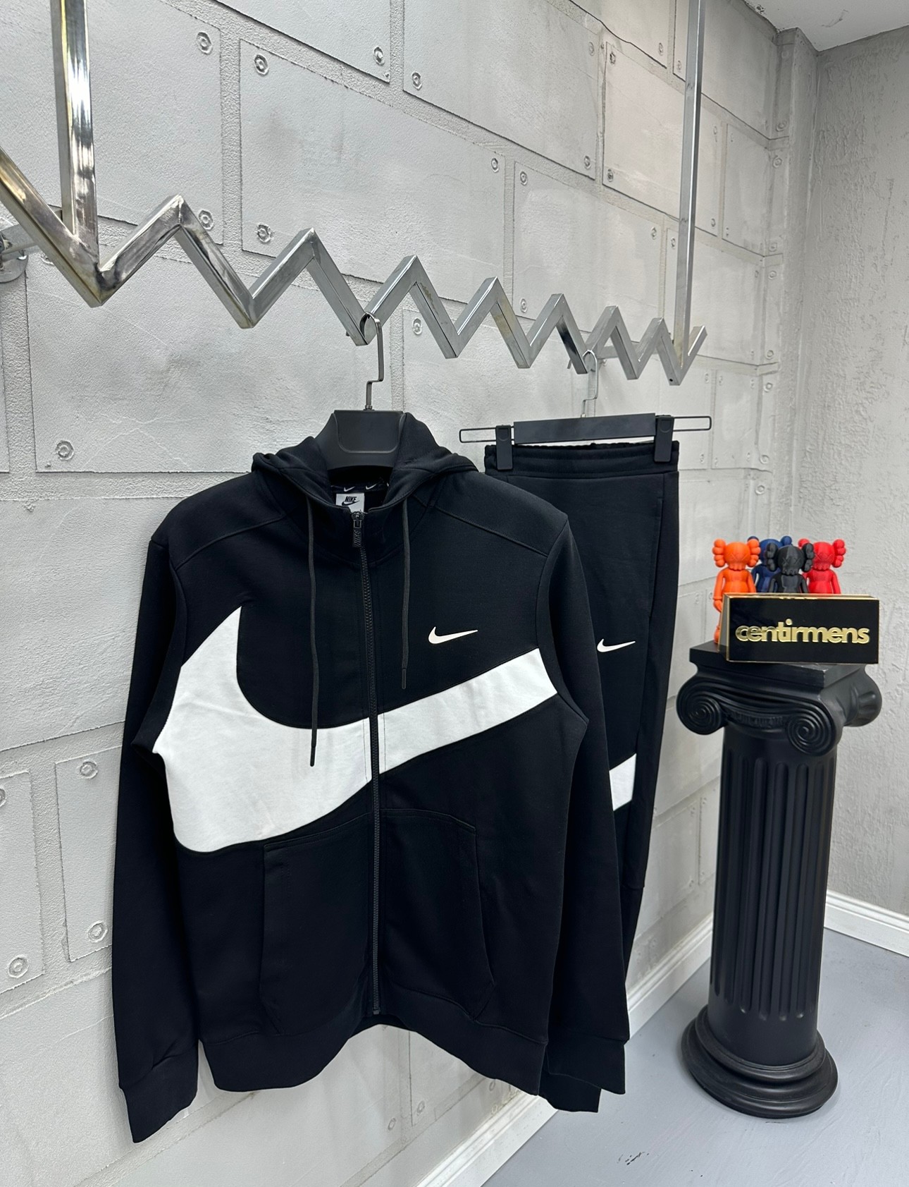 Swoosh Premium Siyah Eşofman Takımı 