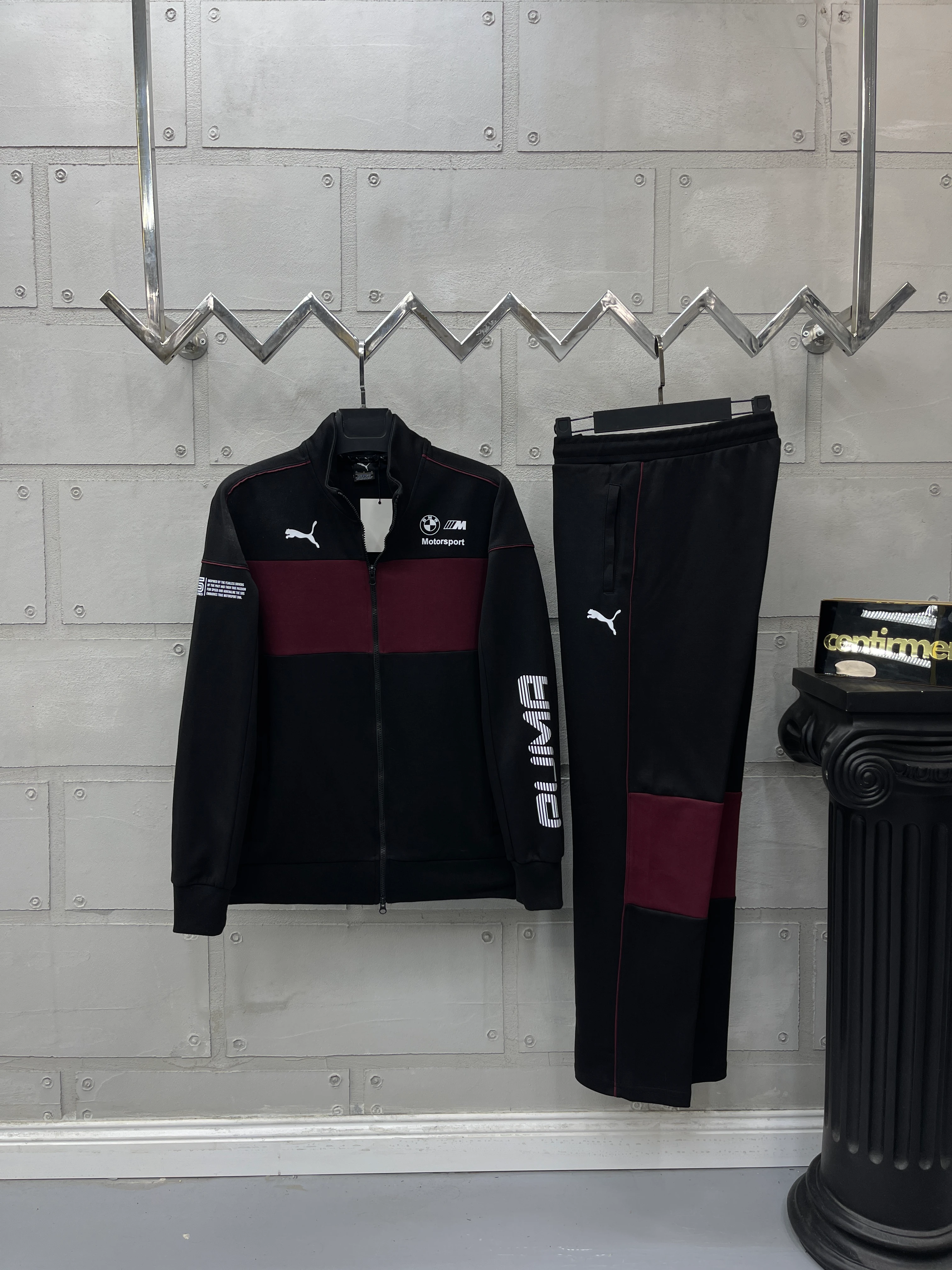 PMA BMW Eşofman Takım Siyah 