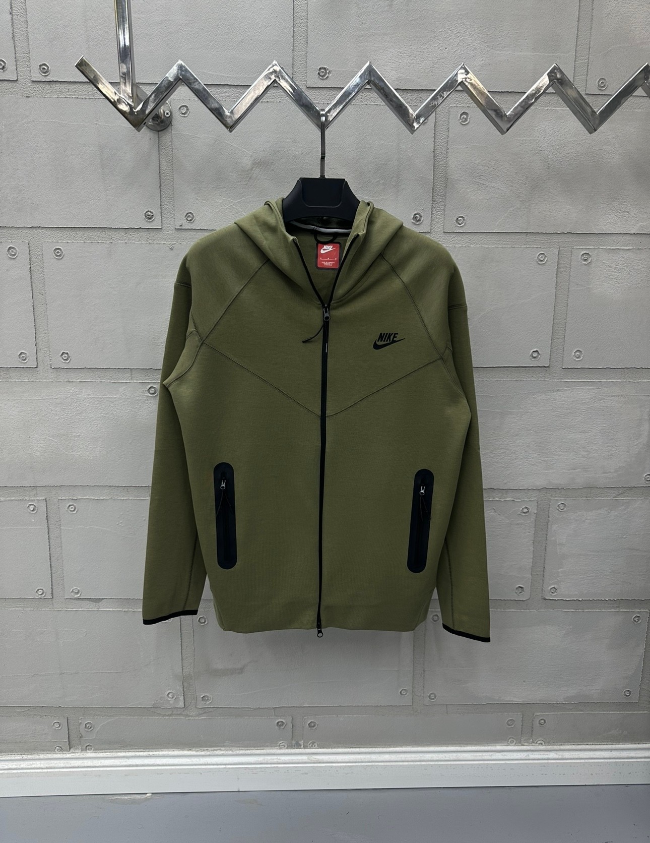 Windrunner Tech Fleece Üst Haki Yeşil