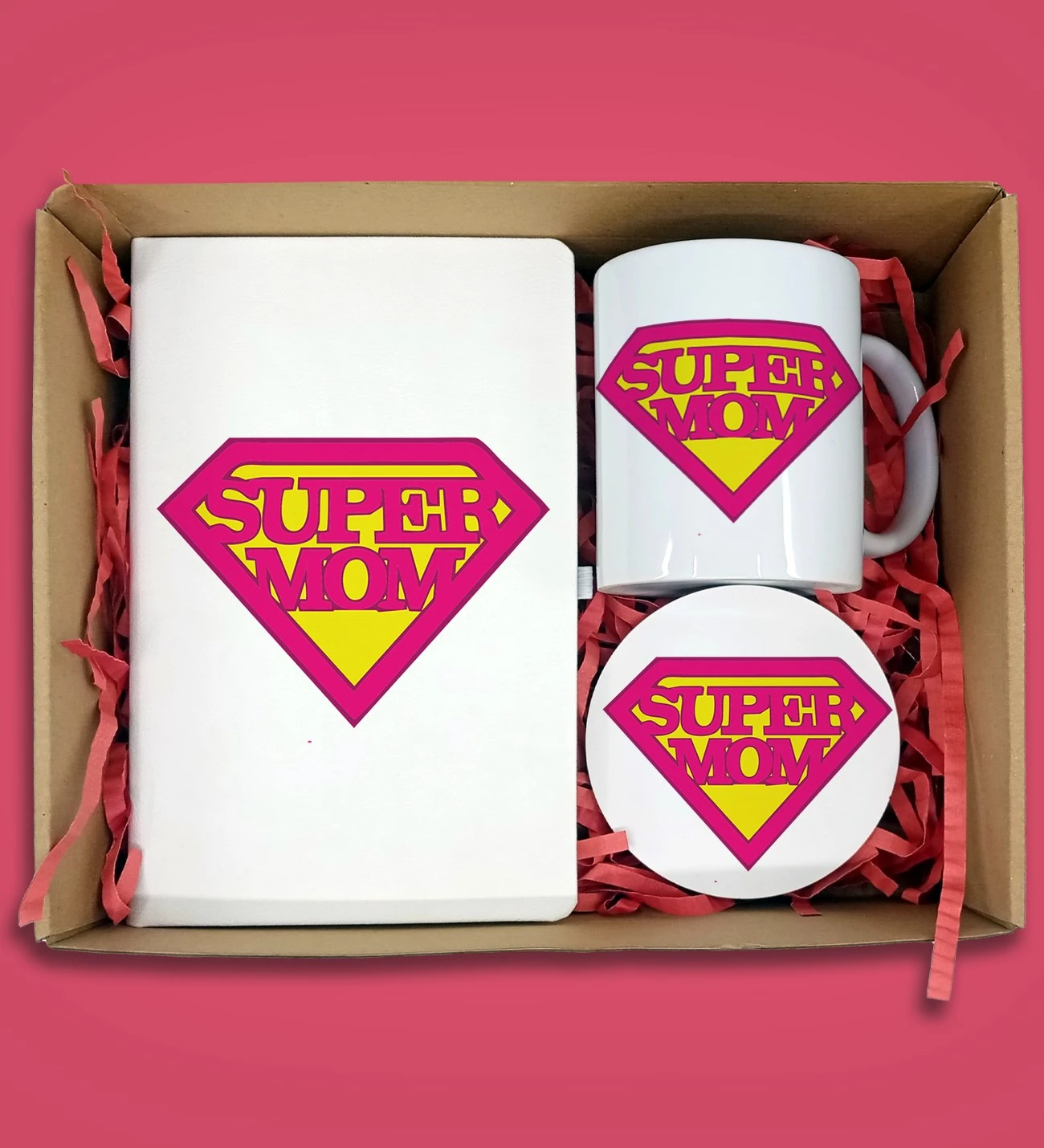 Anneler Gününe Özel Ajanda Kupa Bardak ve Bardak Altlığı Seti 4