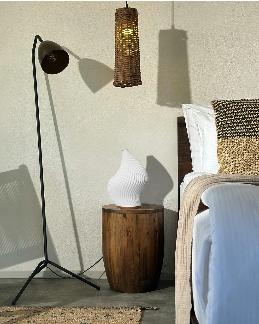 AQUA DOĞAL AHŞAP İNCE TABAN AYDINLATMA