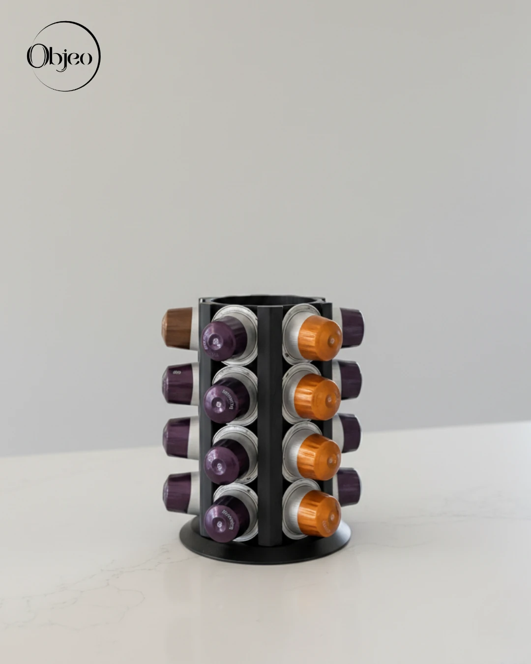 Kapsül Kahve Standı - Nespresso Uyumlu 24'lü Kapsül Düzenleyici