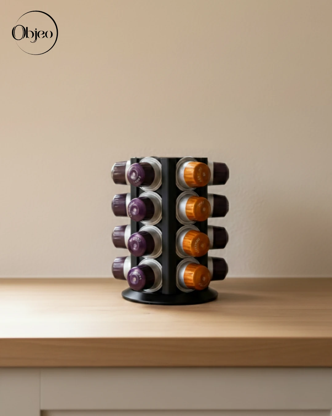 Kapsül Kahve Standı - Nespresso Uyumlu 24'lü Kapsül Düzenleyici