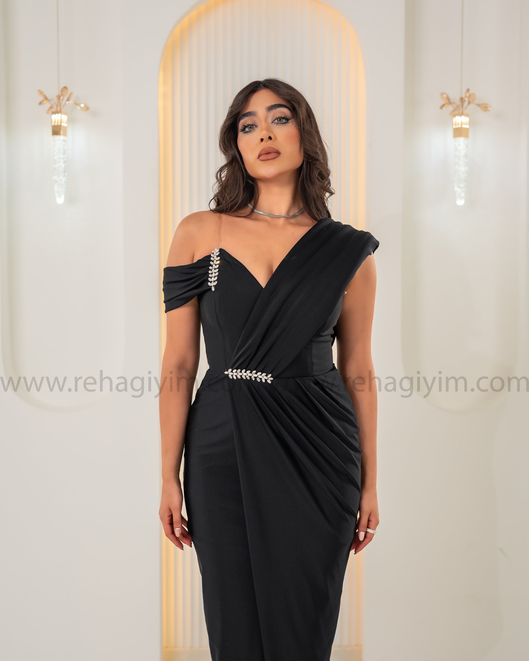 Sandy Kemer Askı Elbise