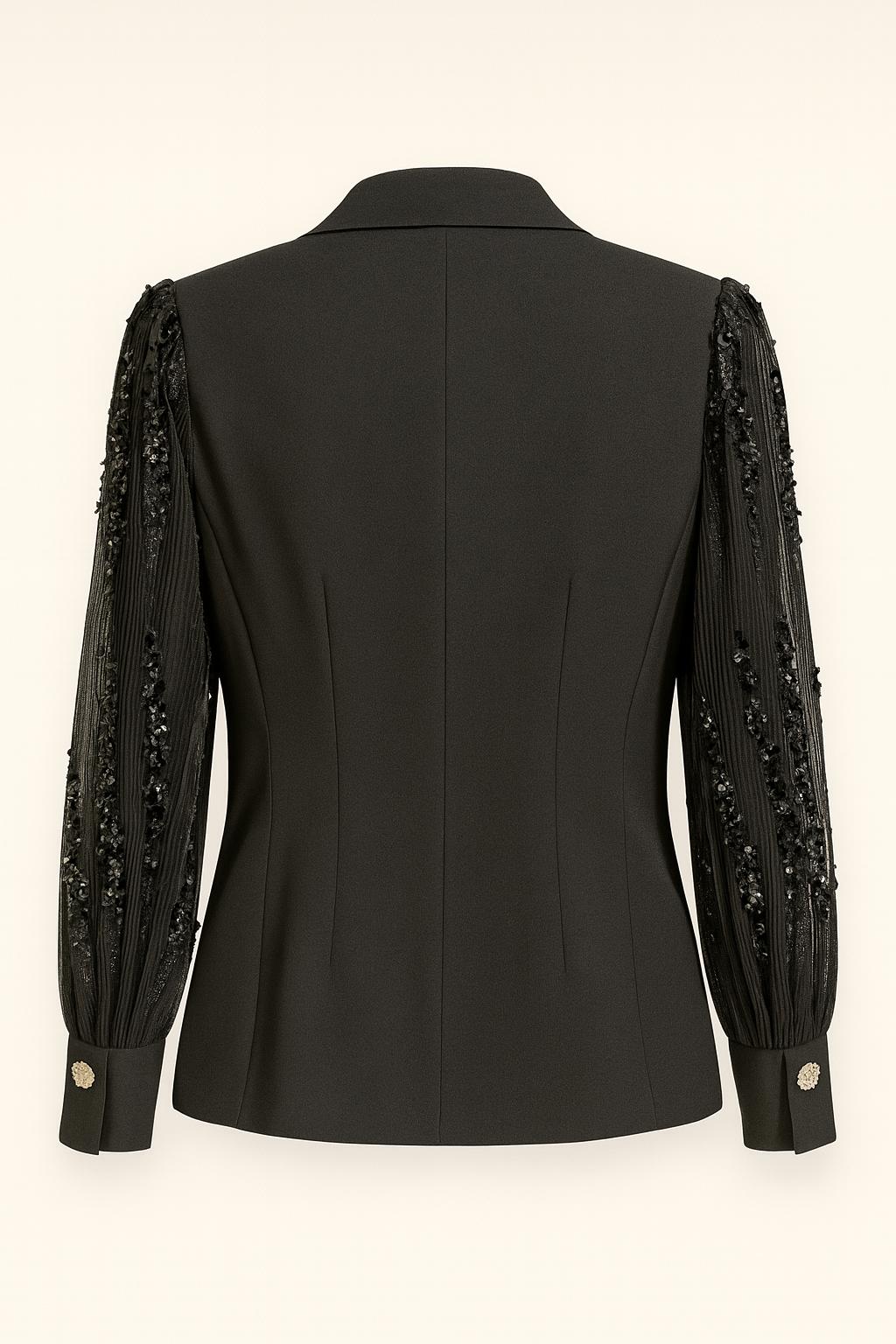 Pul Detaylı Abiye Ceket