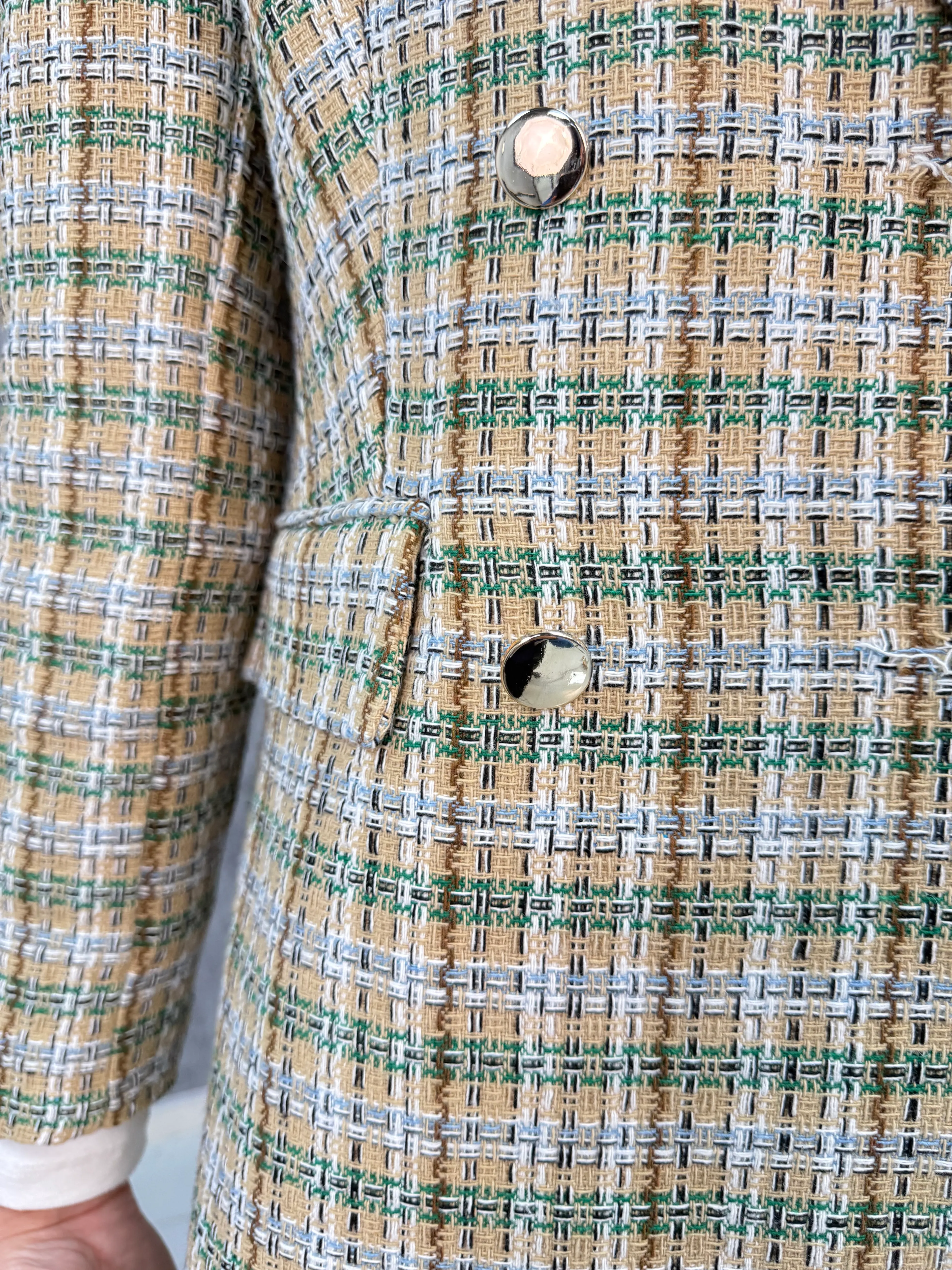 Şal Yaka Kışlık Şanel Ceket