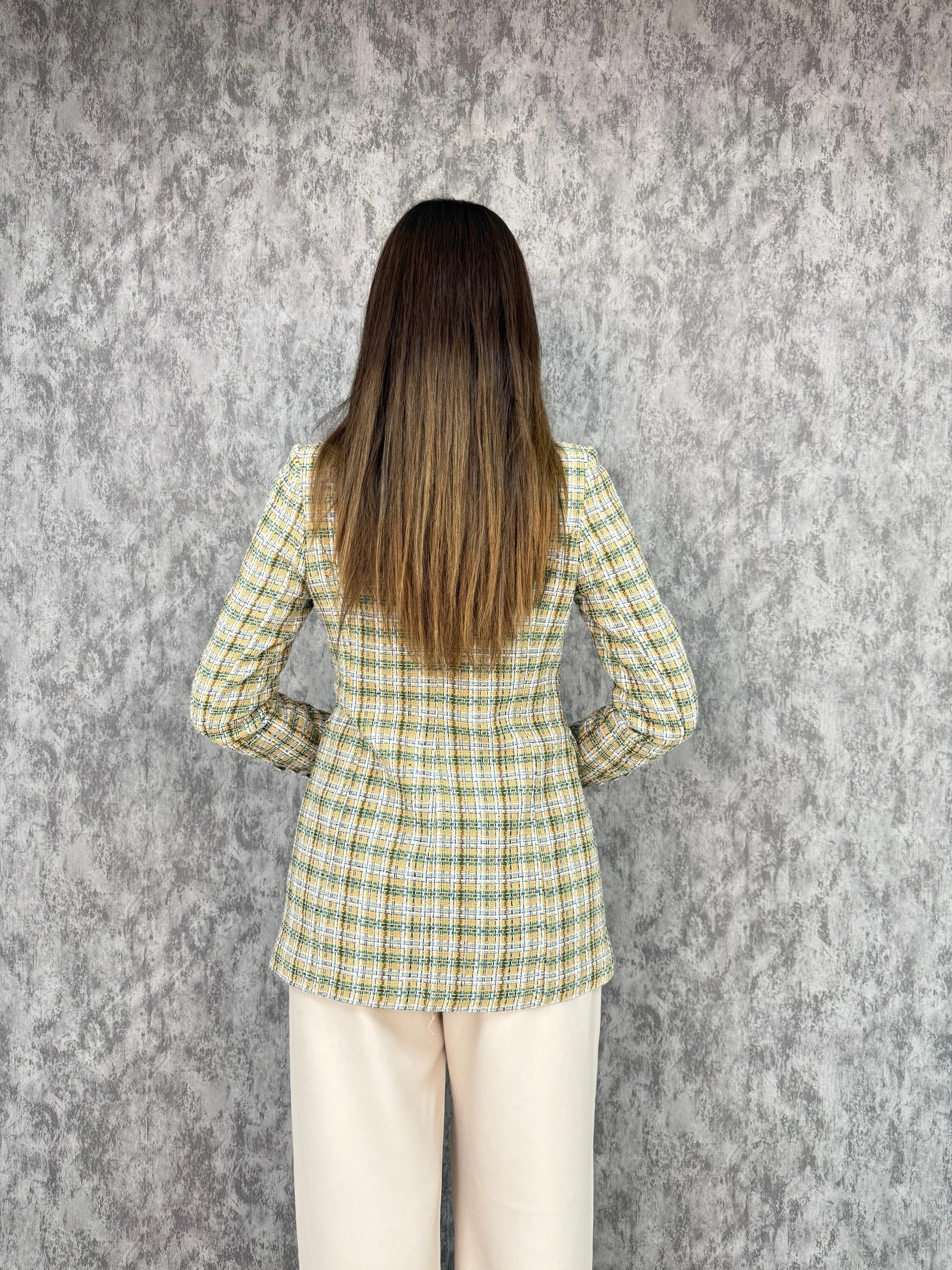 Şal Yaka Kışlık Şanel Ceket