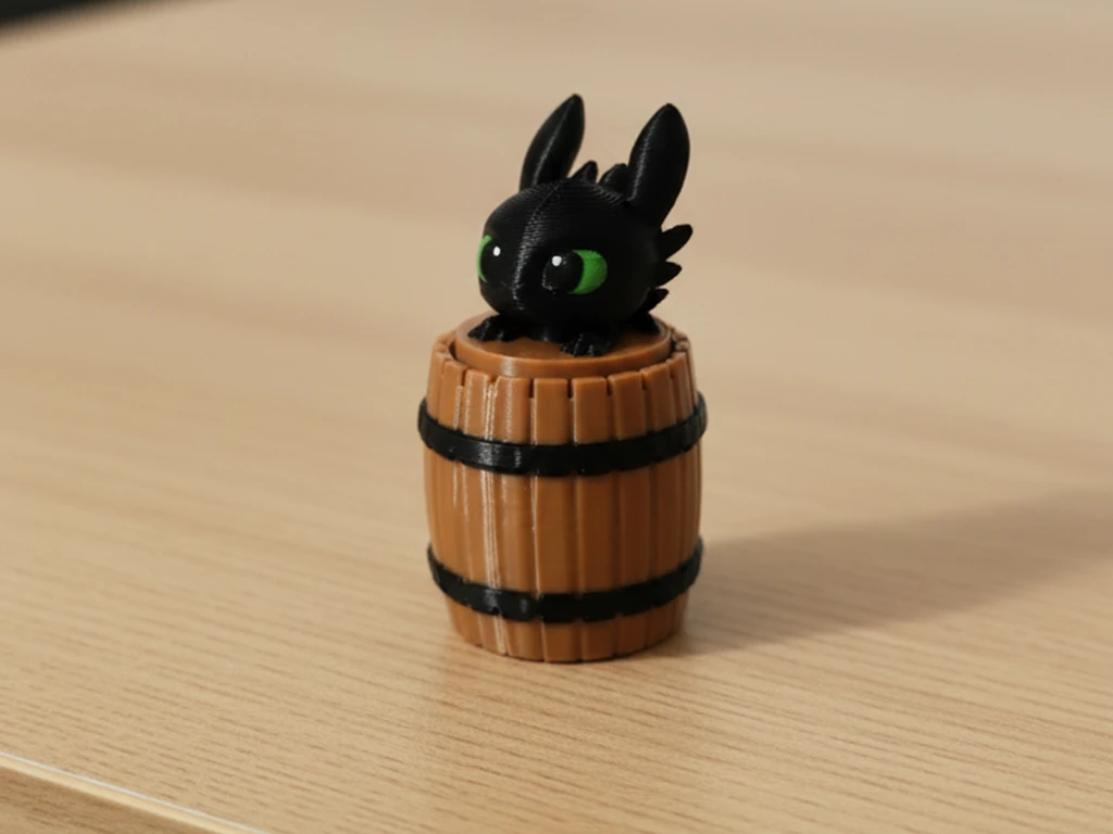 Toothless Dişsiz Click Anahtarlık