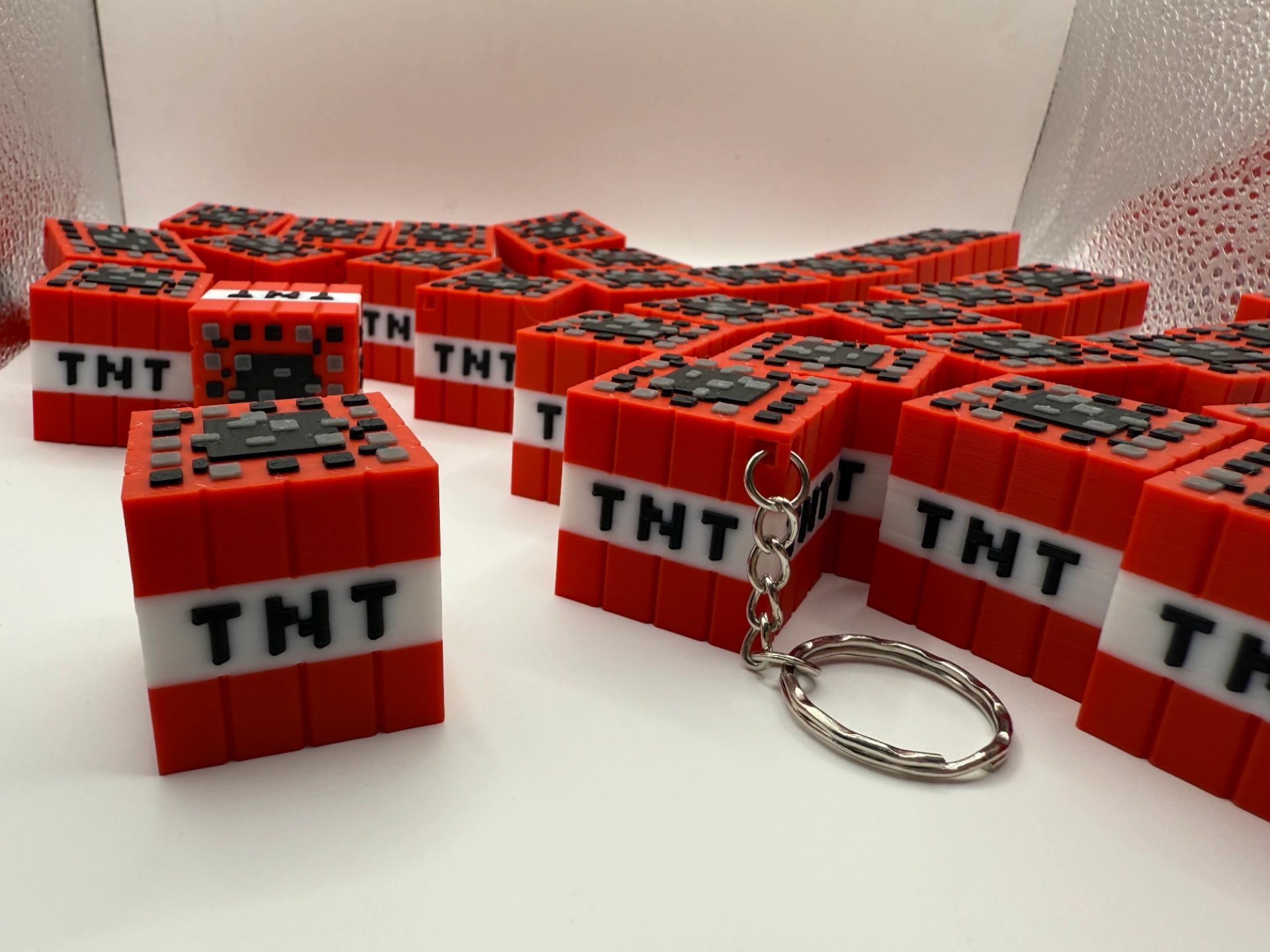 TNT minecraft Anahtarlık