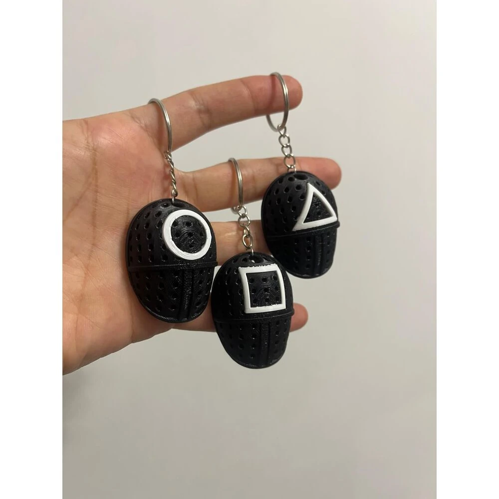 squid game anahtarlık 3'lü set