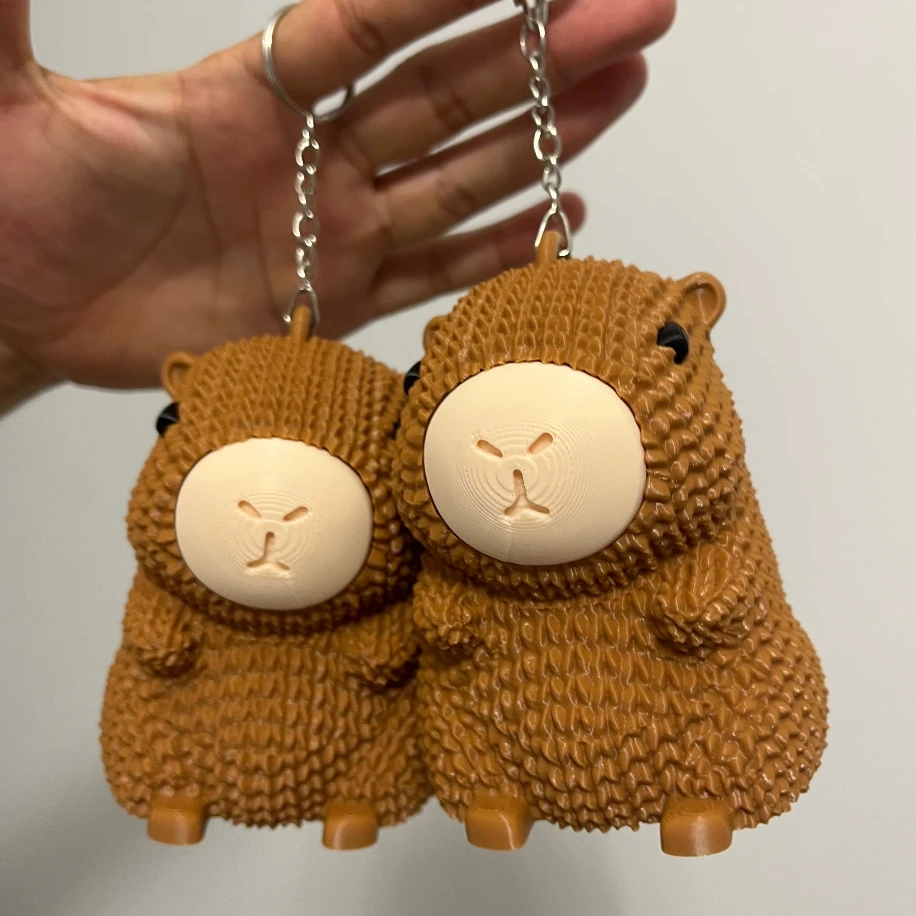 kapibara anahtarlık