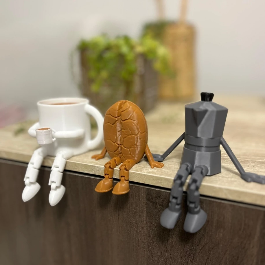 3'lü kahve dekor set