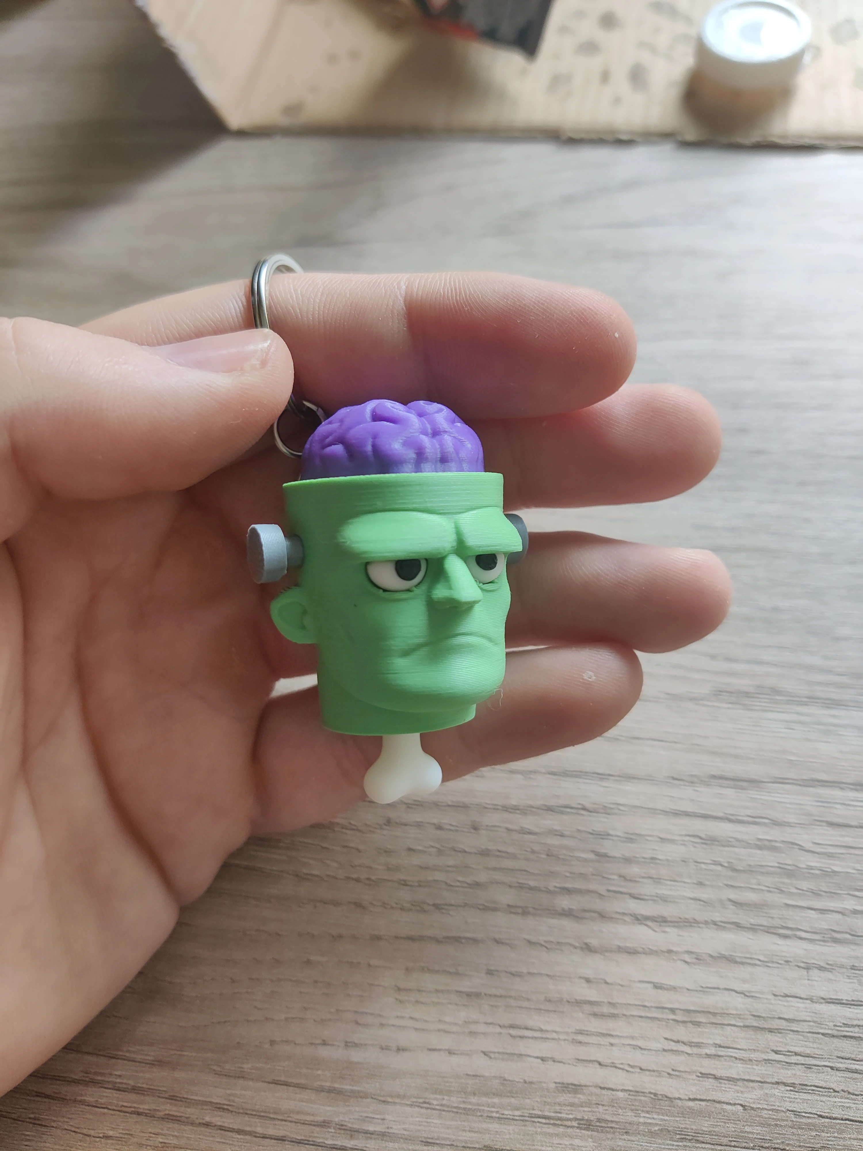 Click Anahtarlık - Frankenstein Model