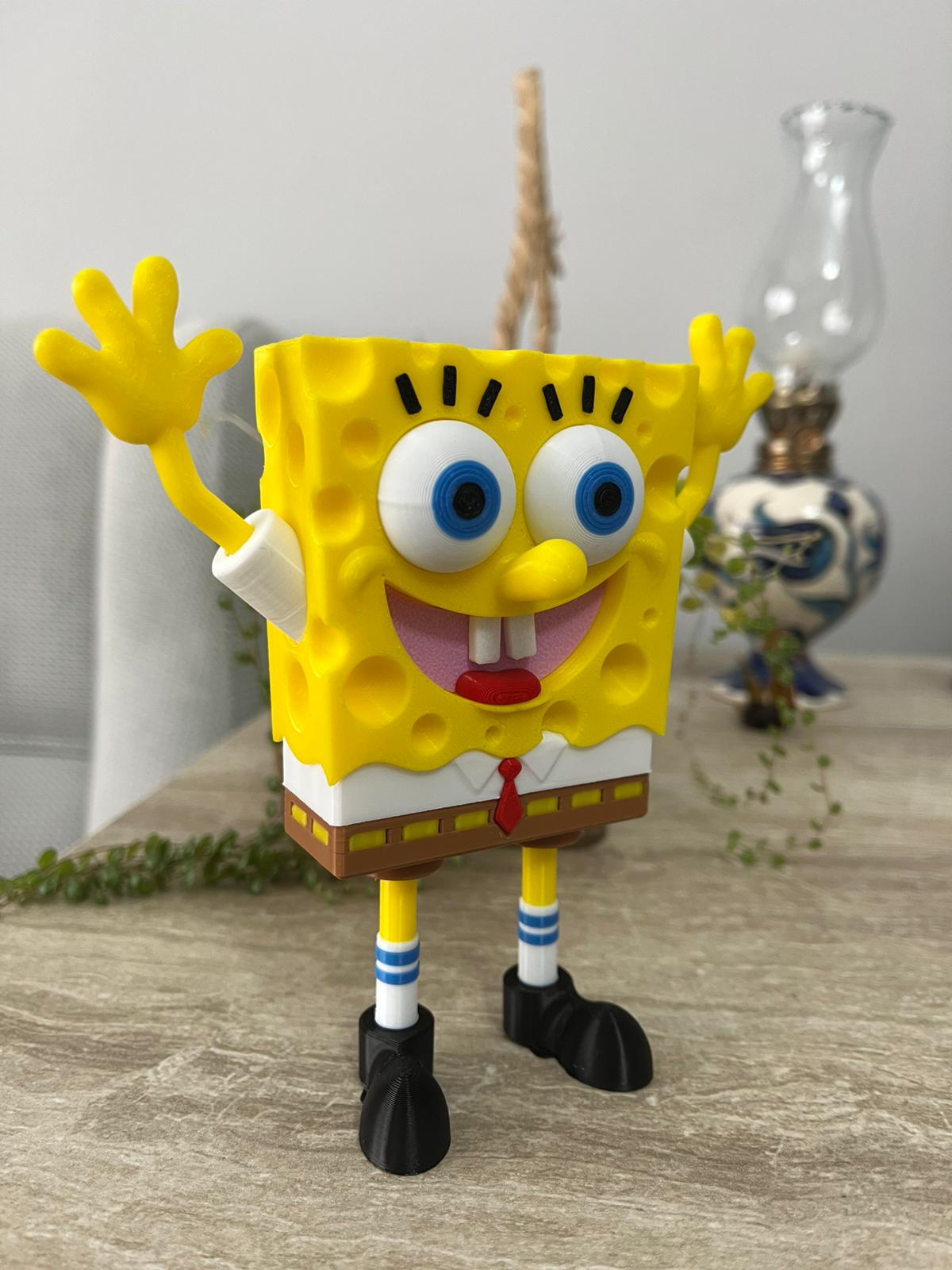 Sünger Bob Kare Pantolon Figür