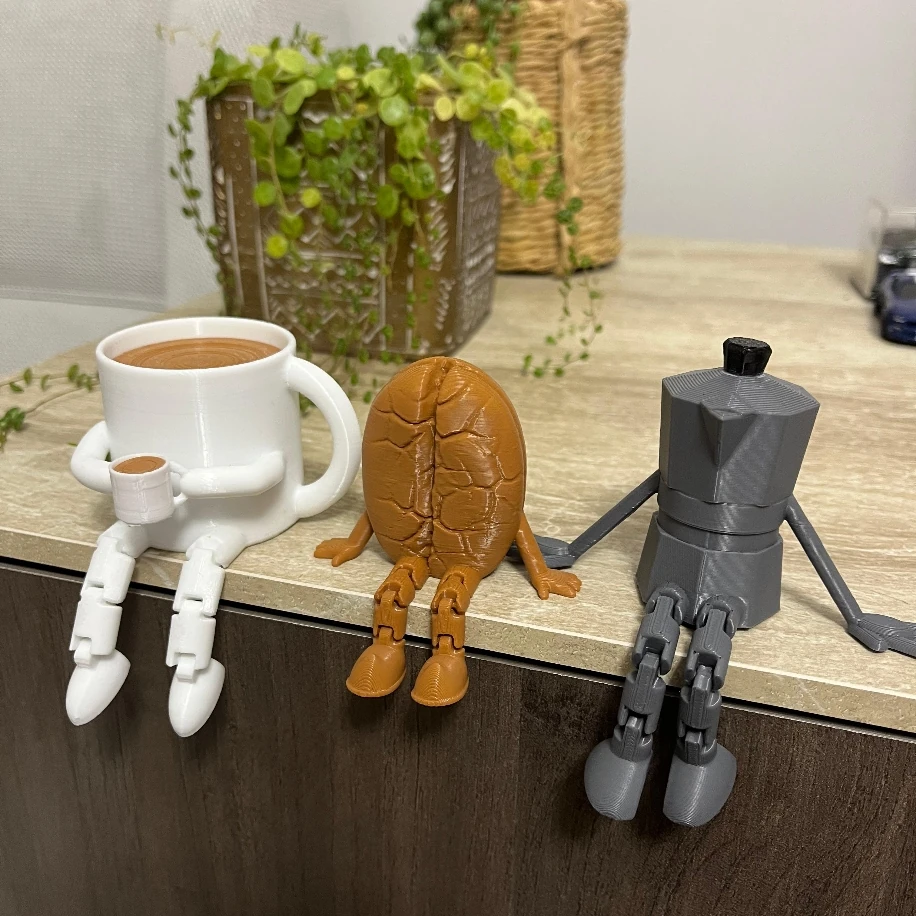 3'lü kahve dekor set