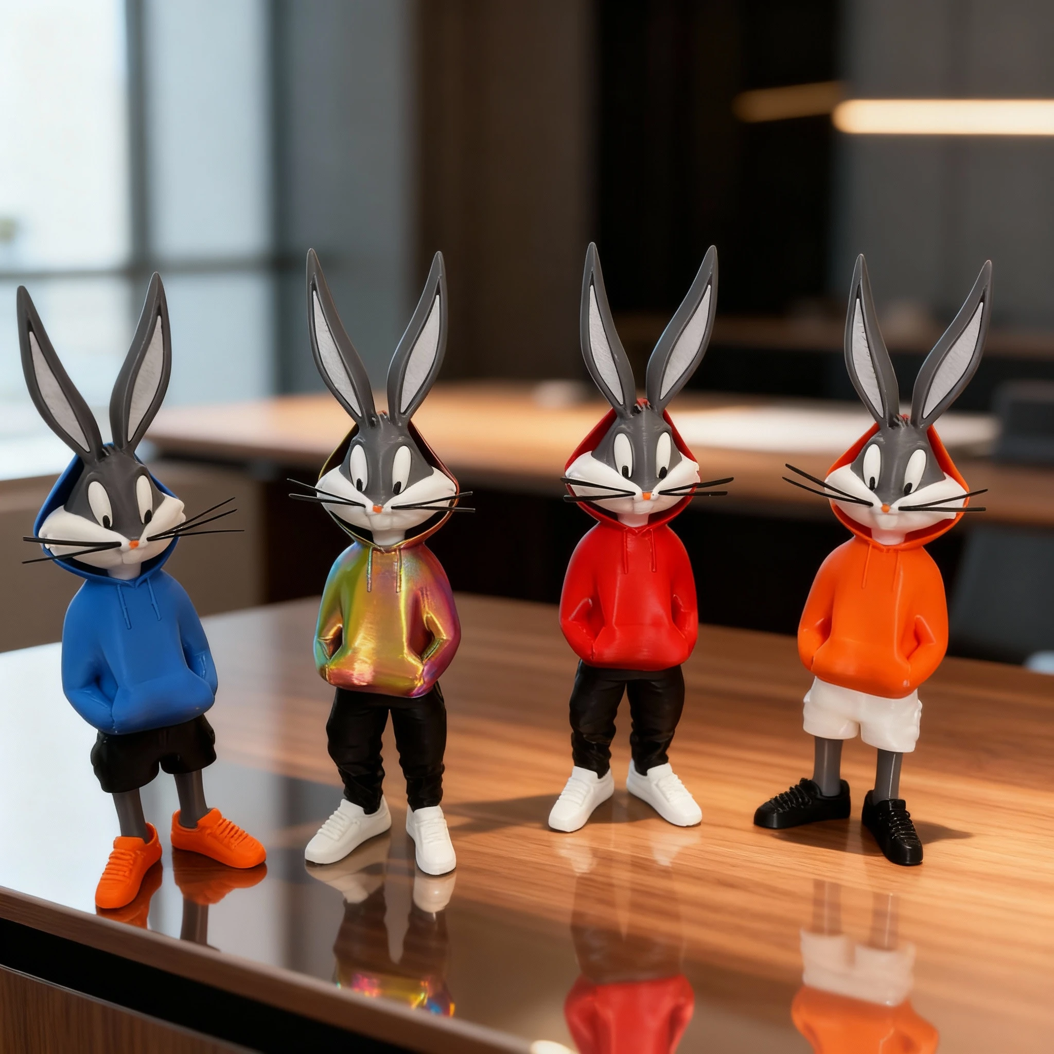 Bugs Bunny Figür- sweatshirt bugs bunny tavşan