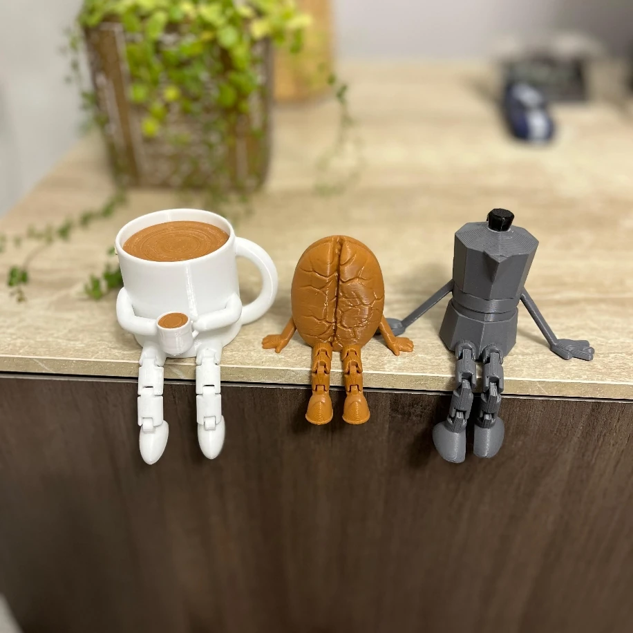 3'lü kahve dekor set