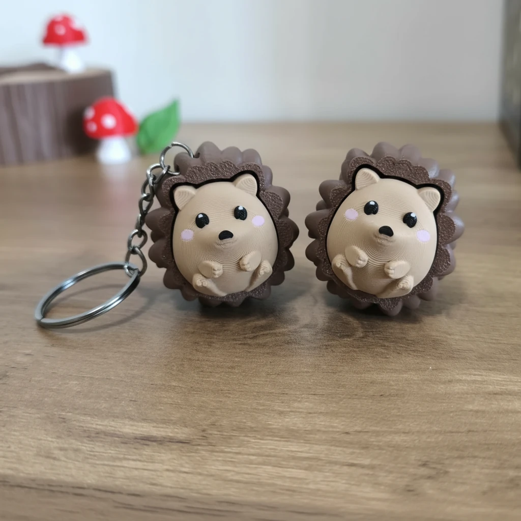 Click Anahtarlık - Kirpi Modeli