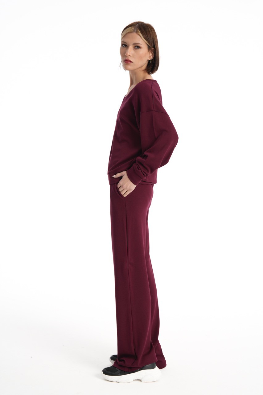 Plum Luxury Line Sweatpants