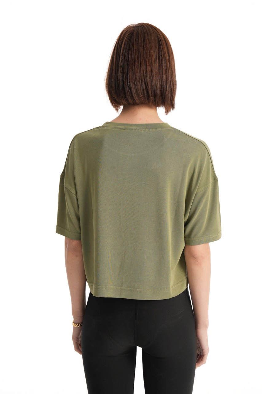 Khaki Cupro Exclusive Top T-Shirt