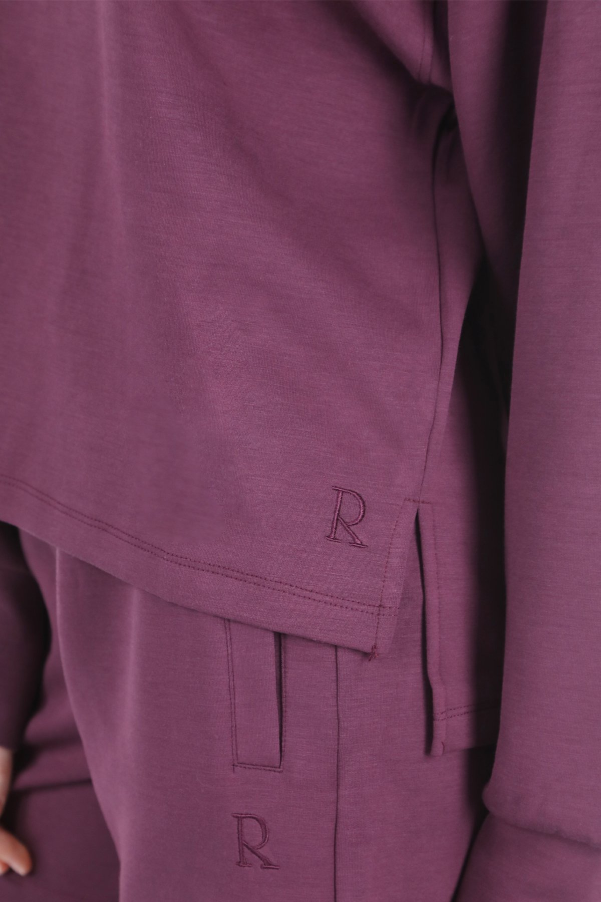 Plum Tracksuit Set