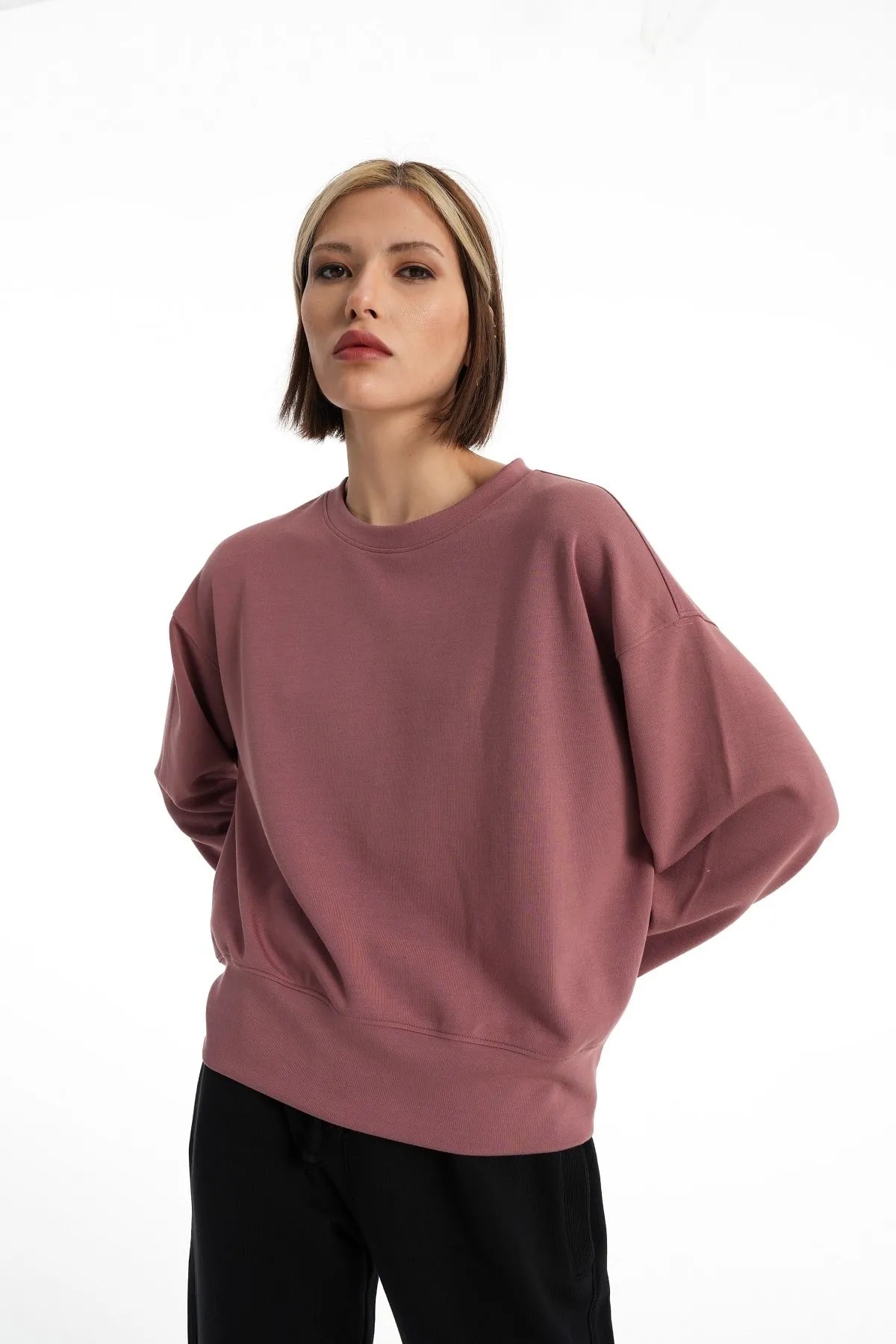 Gül Kurusu Cupro Premium Sweat