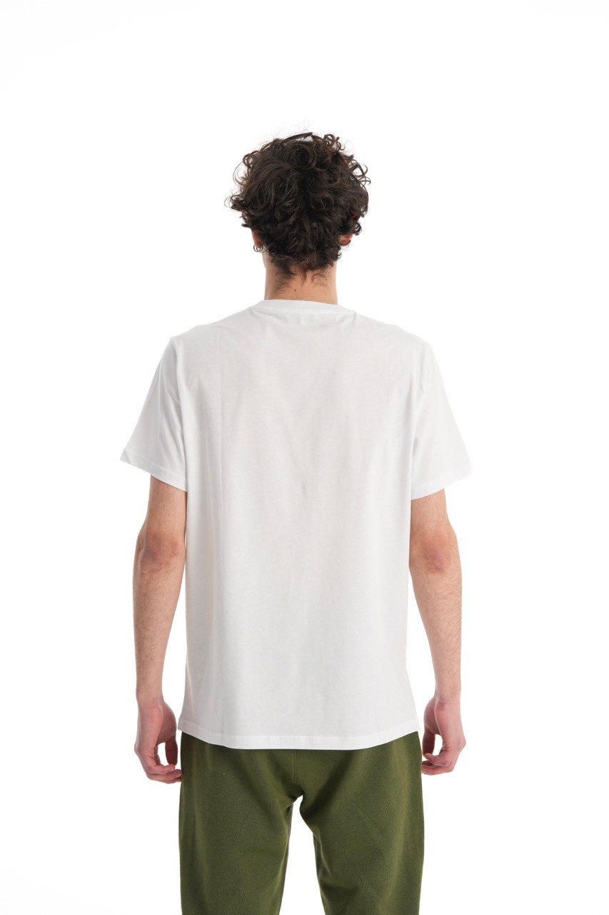 Beyaz Unisex Oversize Basic T-Shirt