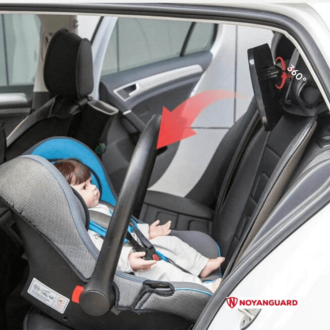 Araba Puset Dikiz Aynası 360 Derece Dönen Dışbükey Geniş Açılı