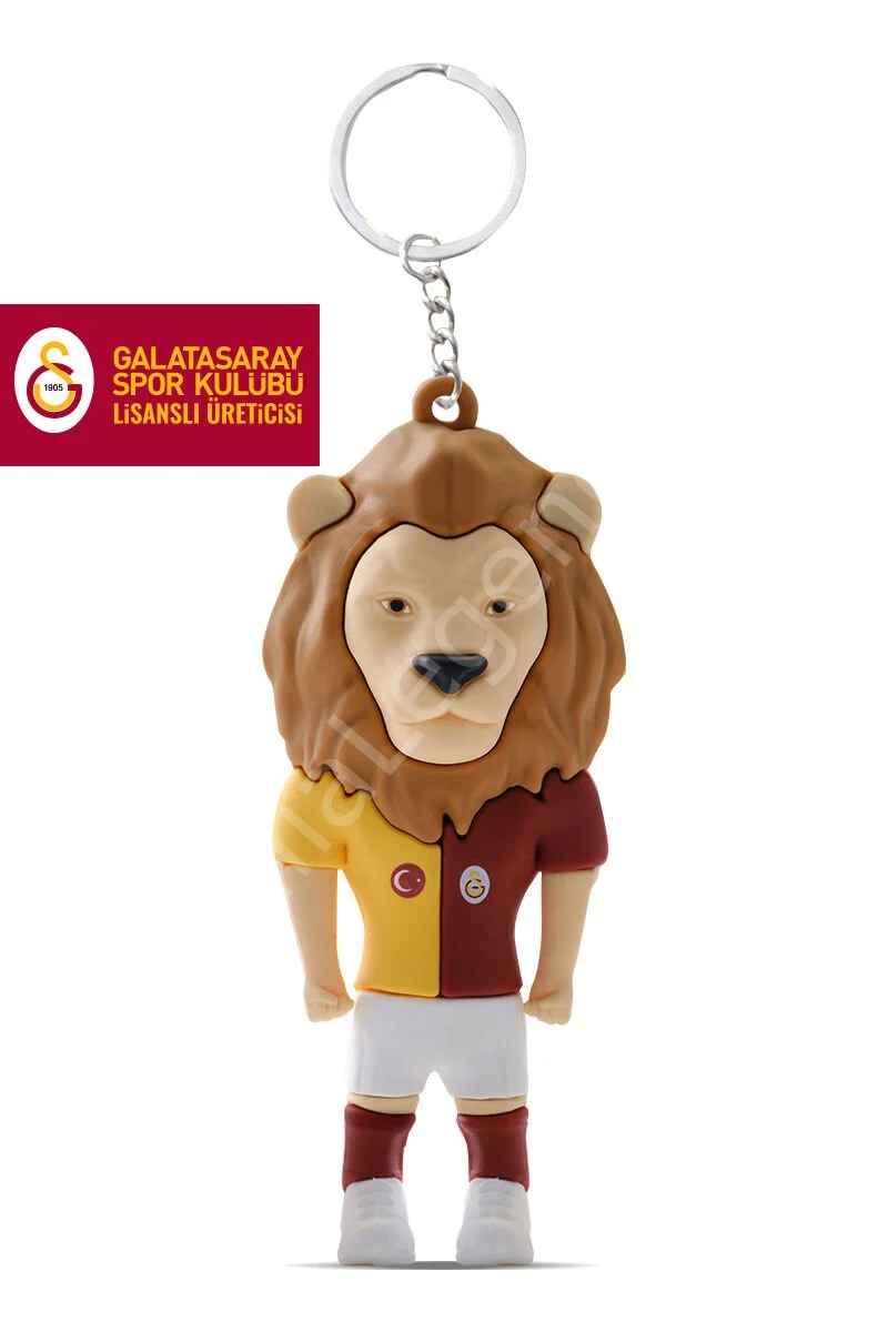 Aslan Anahtarlık ( Galatasaray Spor Kulübü Lisanslı Ürünü )