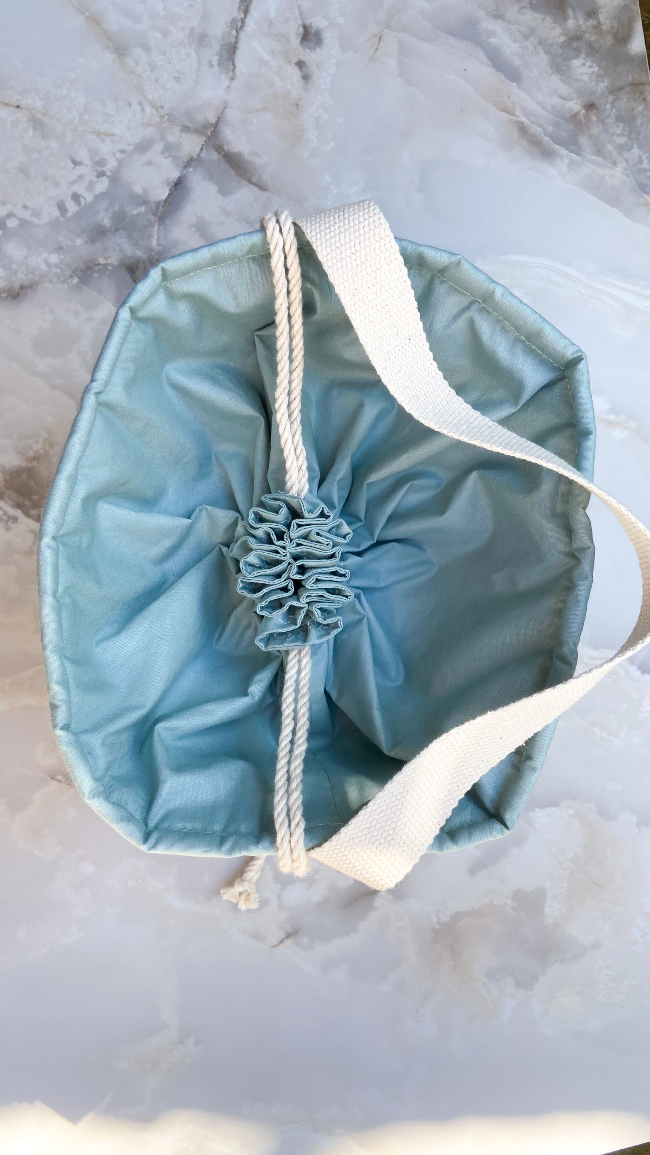 Proje Saklama Çantası Yuvarlak Büyük Boy 20x25cm