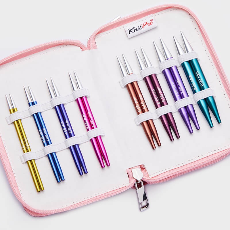 KnitPro ZING Deluxe Set - Kısa Uçlu (10CM)