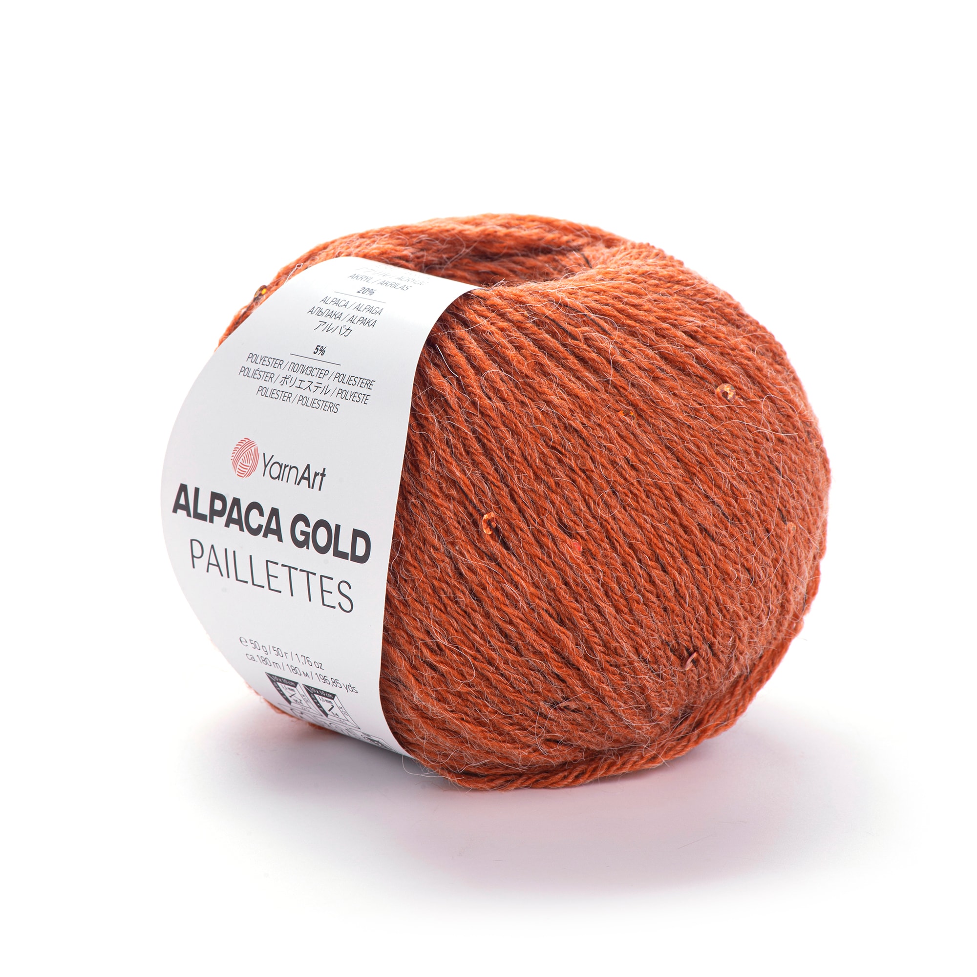 YarnArt Alpaca Gold Paillettes 50gr 180mt El Örgü Ipliği