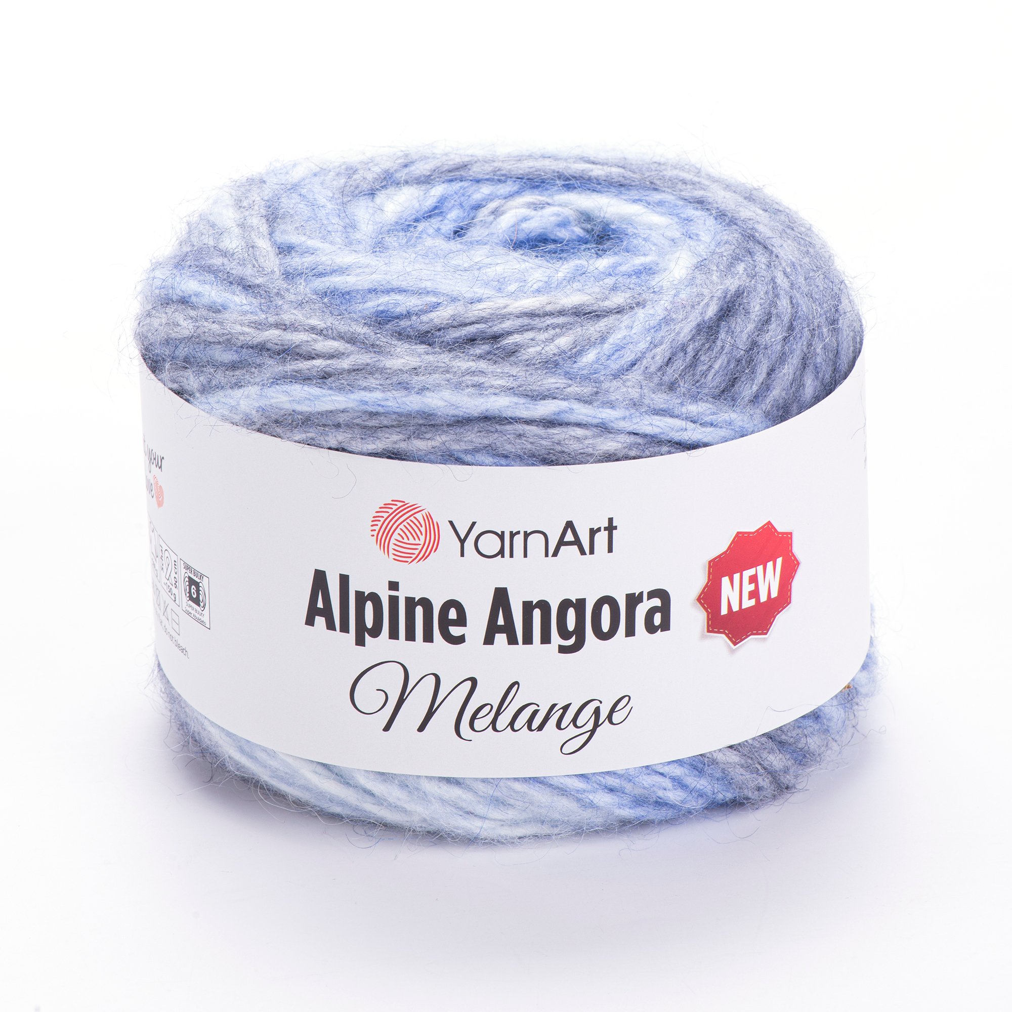 YarnArt ALPIN ANGORA MELANGE El Örgü İpi