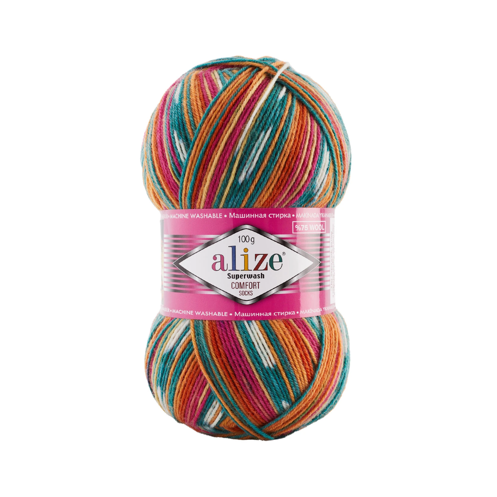 Alize SUPERWASH COMFORT Socks 100gr 420mt El Örgü Ipliği