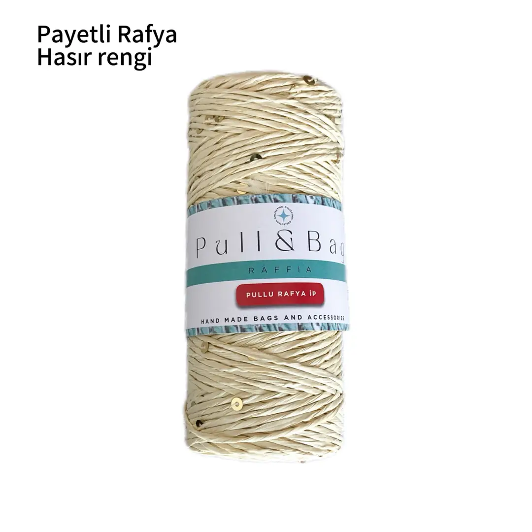 Pull&Bag Pullu Rafya İp